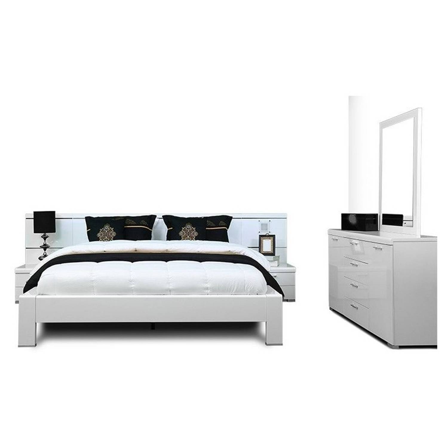 Pan Emirates Zaiden 4pc Bedroom Set 180x200cm Pan Emirates Zaiden 4pc Bedroom Set 180x200cm