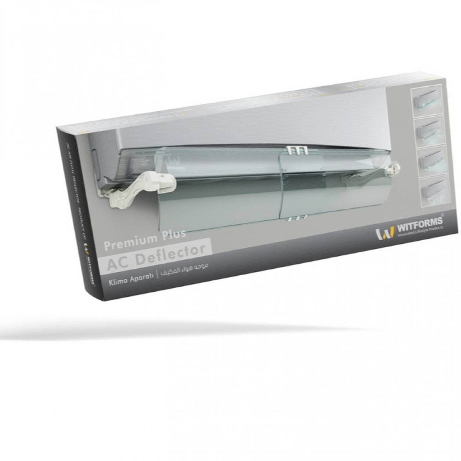 Witforms Premium Plus Adjustable AC Air Deflector Suitable for Split Air Conditioners Witforms Premium Plus Adjustable AC Air Deflector Suitable for Split Air Conditioners