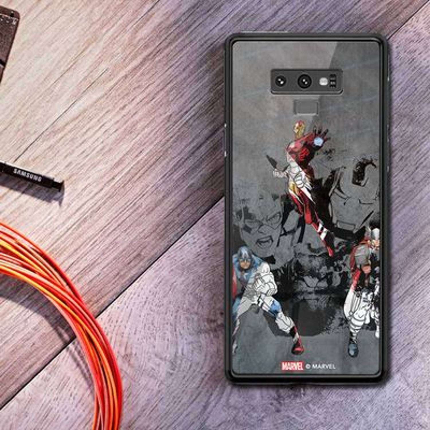 Marvel Avengers Trio Samsung Note 9 Cover Marvel Avengers Trio Samsung Note 9 Cover