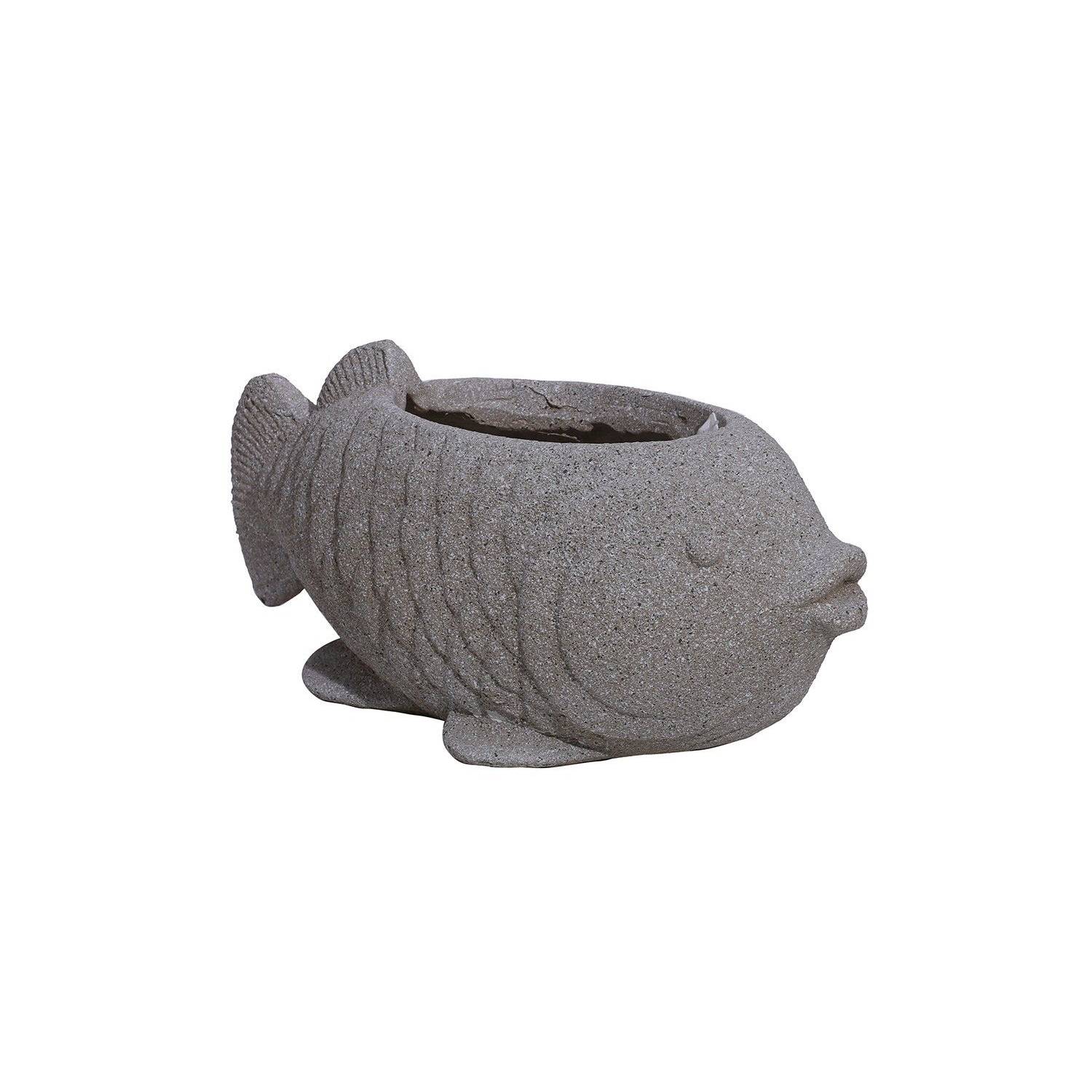Pan Emirates Fish Garden Pot 35x18x18cm Beige Pan Emirates Fish Garden Pot 35x18x18cm Beige