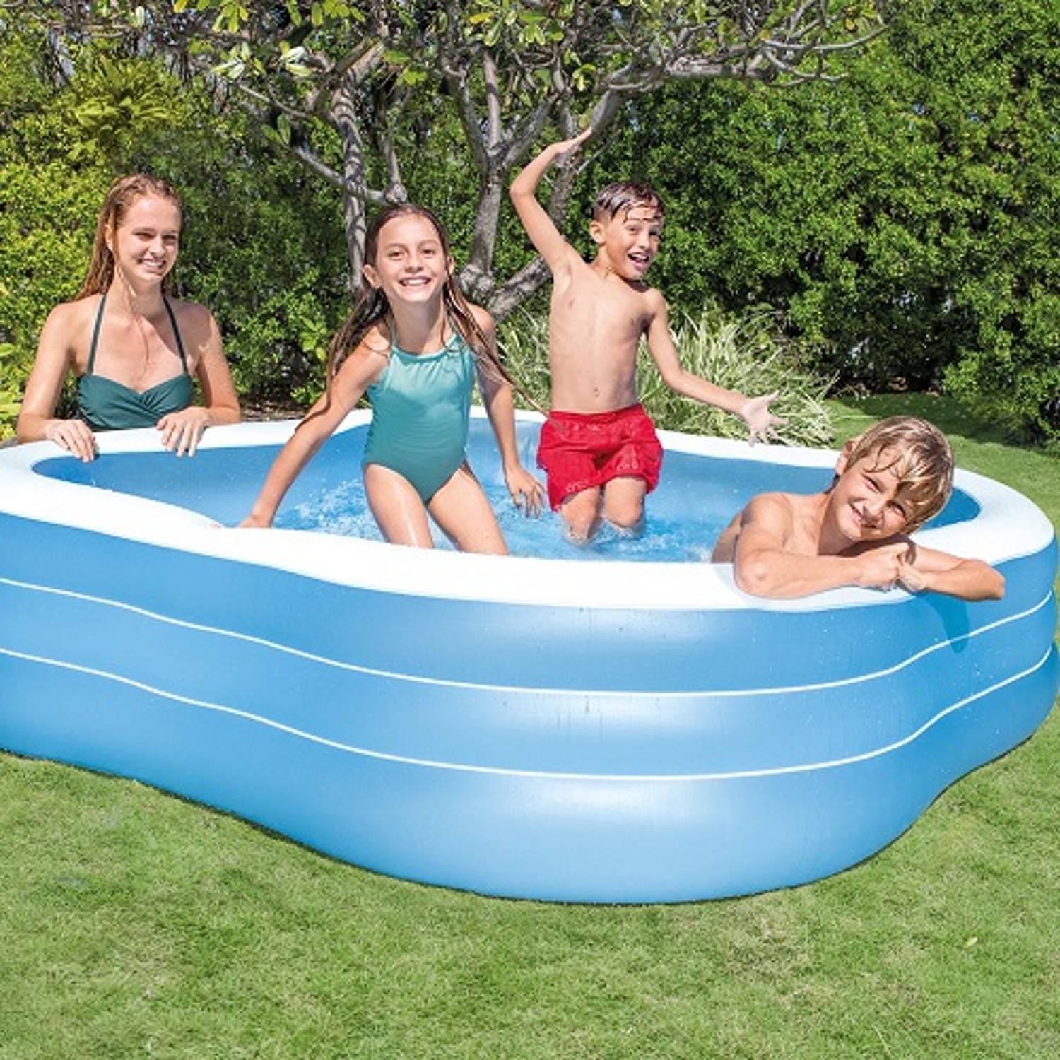Intex Beach Wave Swim Center Pool Intex Beach Wave Swim Center Pool