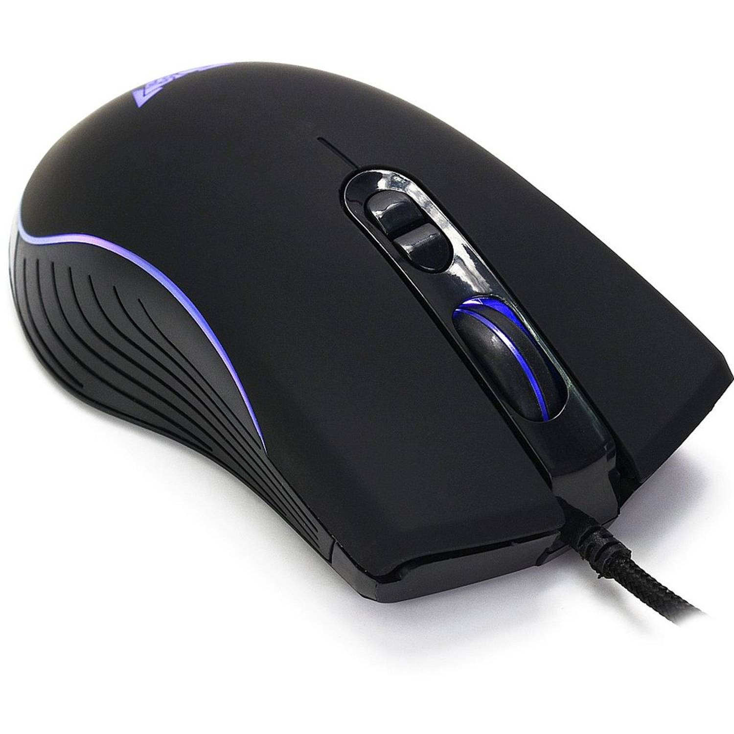 Crown Gaming Wired Mouse 2m Black Crown Gaming Wired Mouse 2m Black