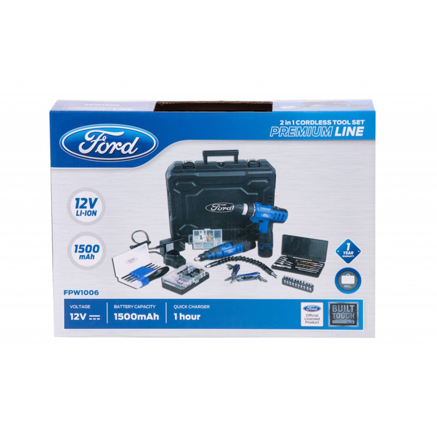 Ford FPW1006 2 In 1 Cordless Tool Set Ford FPW1006 2 In 1 Cordless Tool Set