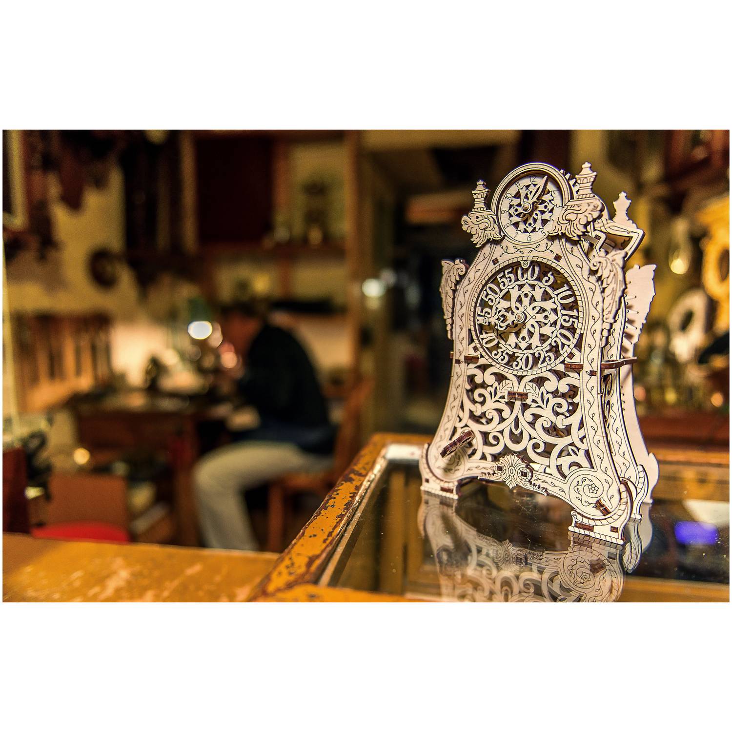 Wooden City 3D Wooden Magical Clock Wooden City 3D Wooden Magical Clock