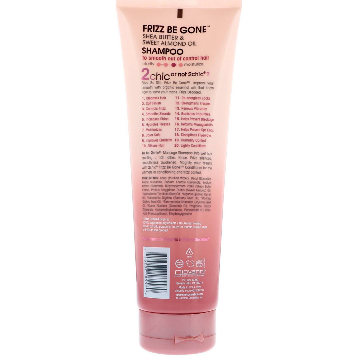 Giovanni Frizz Be Gone Shampoo 250ml Giovanni Frizz Be Gone Shampoo 250ml
