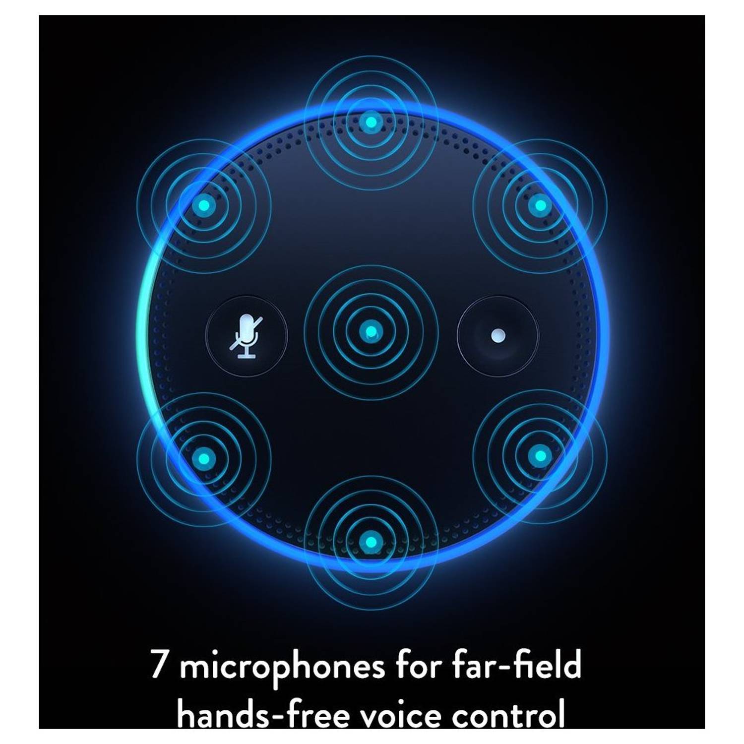 Amazon Echo Smart Wireless Speaker With Alexa Voice Black SK705DI Amazon Echo Smart Wireless Speaker With Alexa Voice Black SK705DI