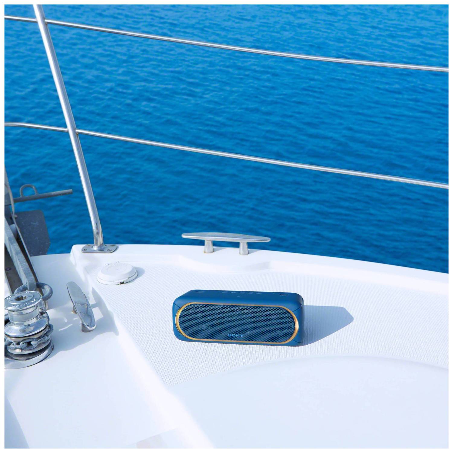 Sony SRSXB40L Bluetooth Super Bass Portable Speaker For Parties Blue Sony SRSXB40L Bluetooth Super Bass Portable Speaker For Parties Blue