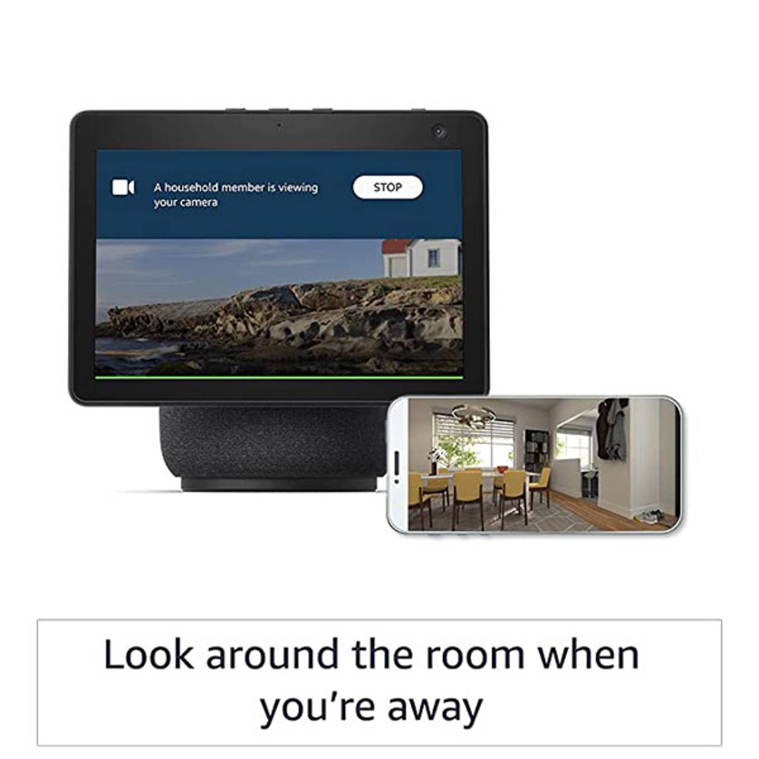 جهاز أمازون إيكو شو 10 بشاشة عرض ذكية HD ويدعم أليكسا وبلون أسود جهاز أمازون إيكو شو 10 بشاشة عرض ذكية HD ويدعم أليكسا وبلون أسود