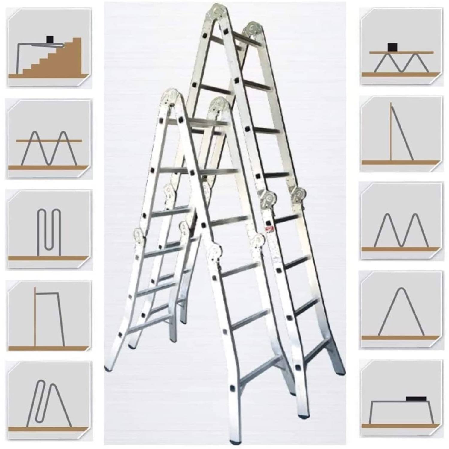 EMC Multipurpose Ladder 4 X 3(12 step) EMC Multipurpose Ladder 4 X 3(12 step)