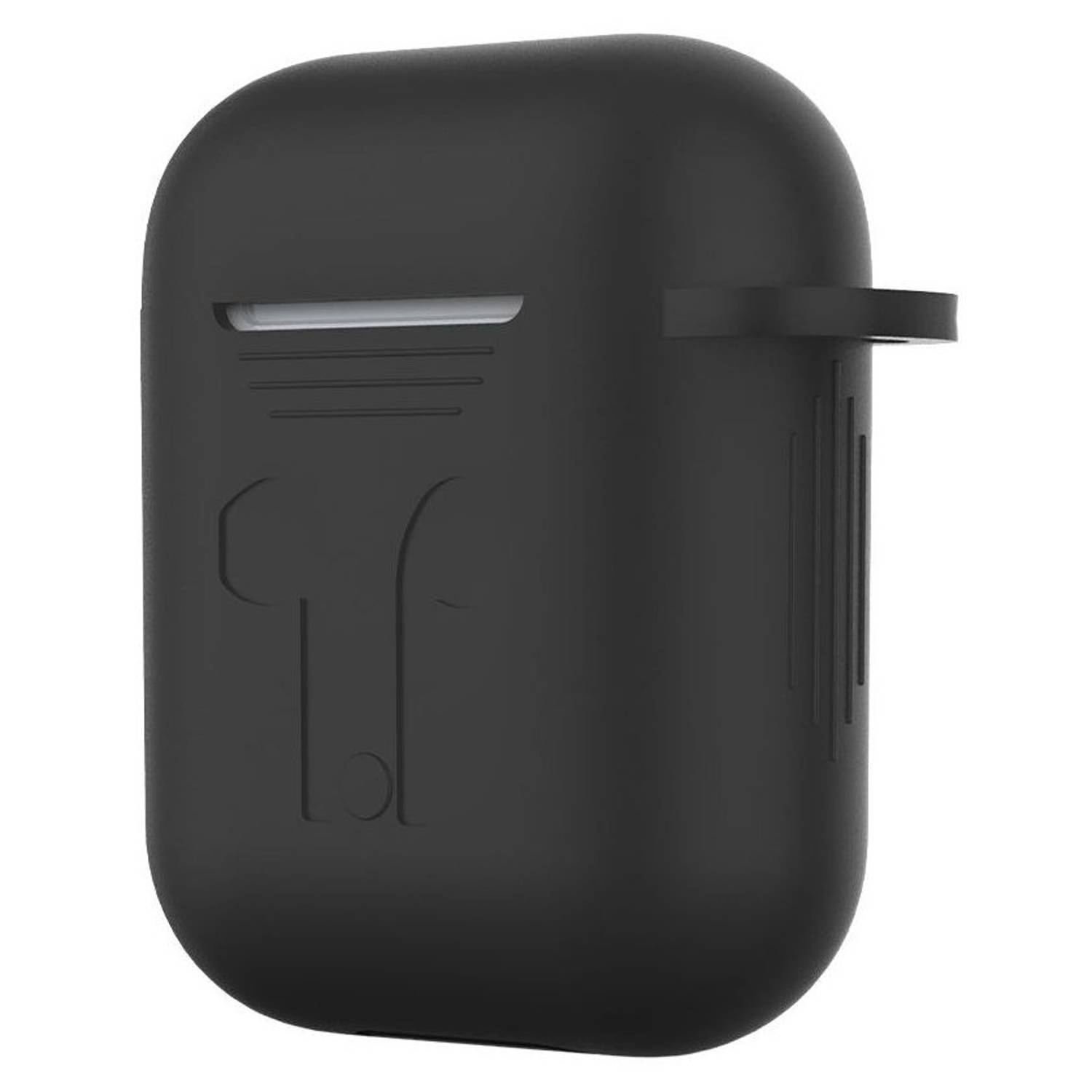 Devia Silicone Case For Apple Airpods Black Devia Silicone Case For Apple Airpods Black