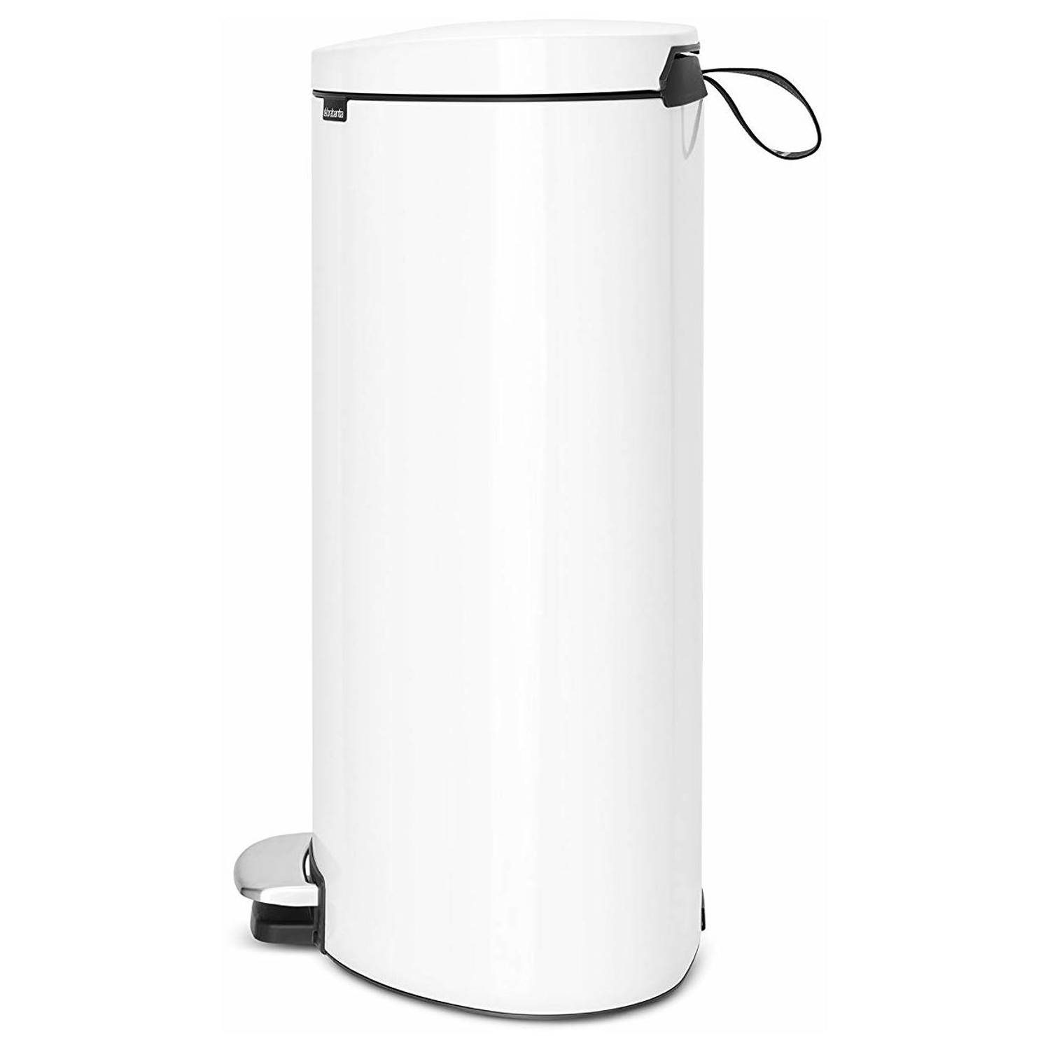 Brabantia 485244 Pedal Bin FlatBack 40L White Brabantia 485244 Pedal Bin FlatBack 40L White