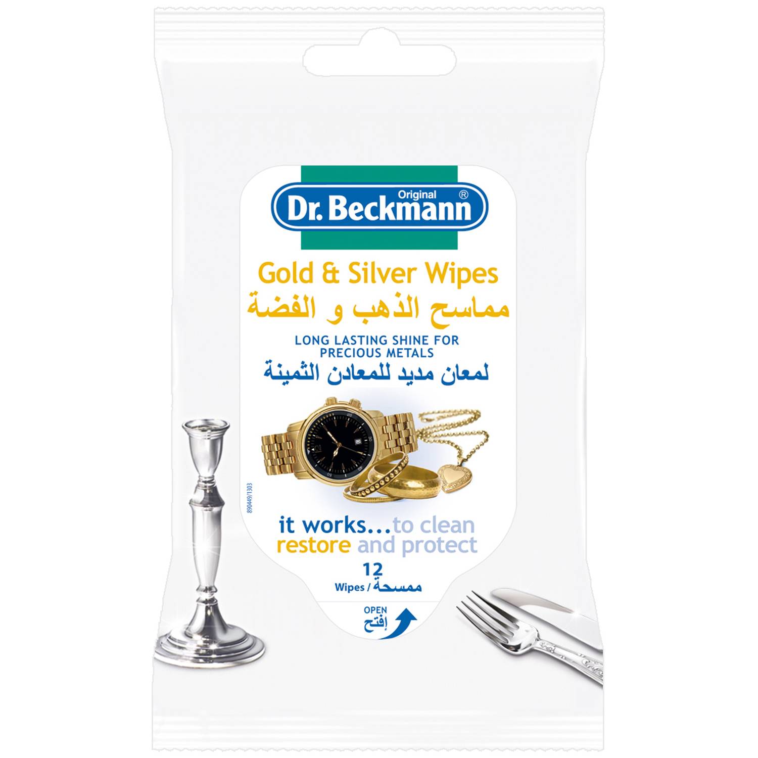 Dr.Beckmann 1021302 Gold & 12 wipes Dr.Beckmann 1021302 Gold & 12 wipes