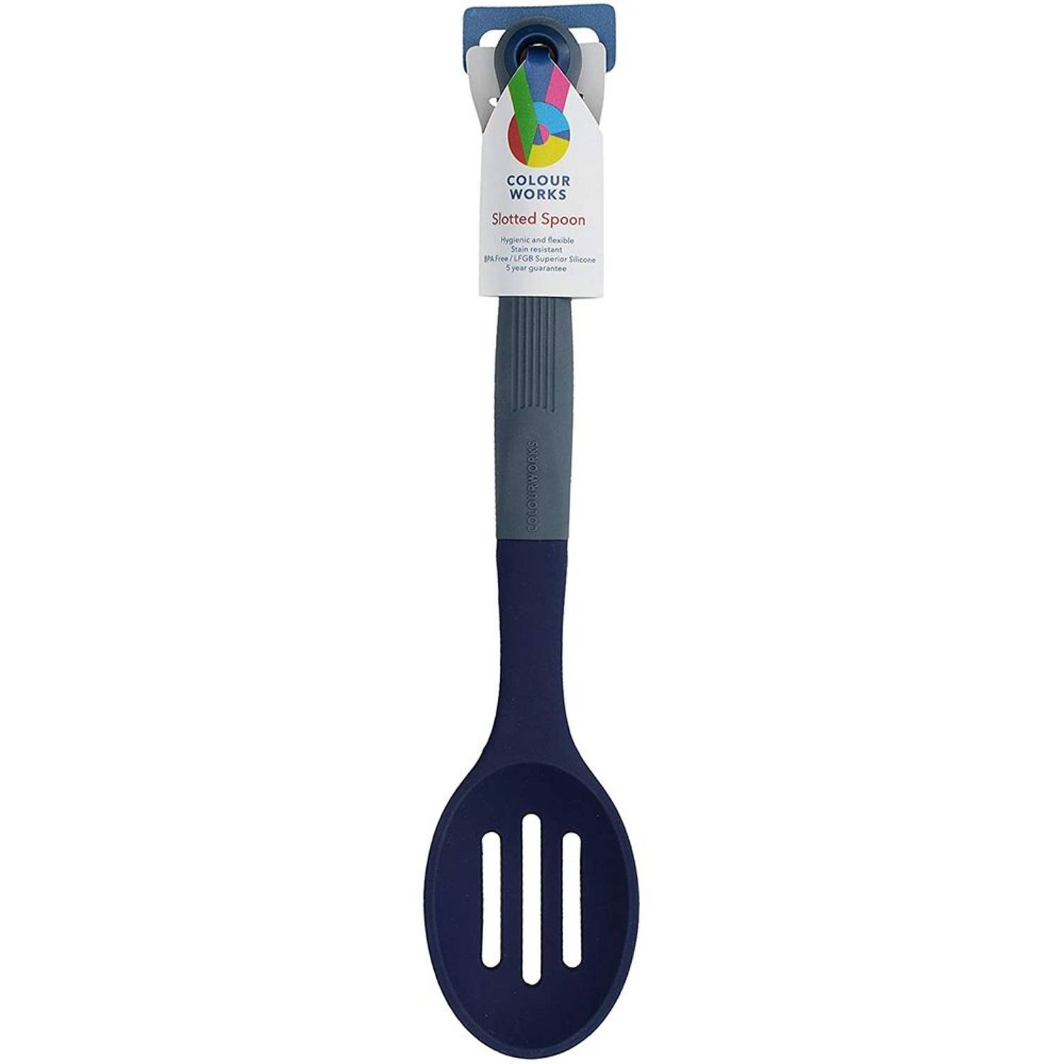 Colourworks Brights Headed Slotted Spoon Colourworks Brights Headed Slotted Spoon