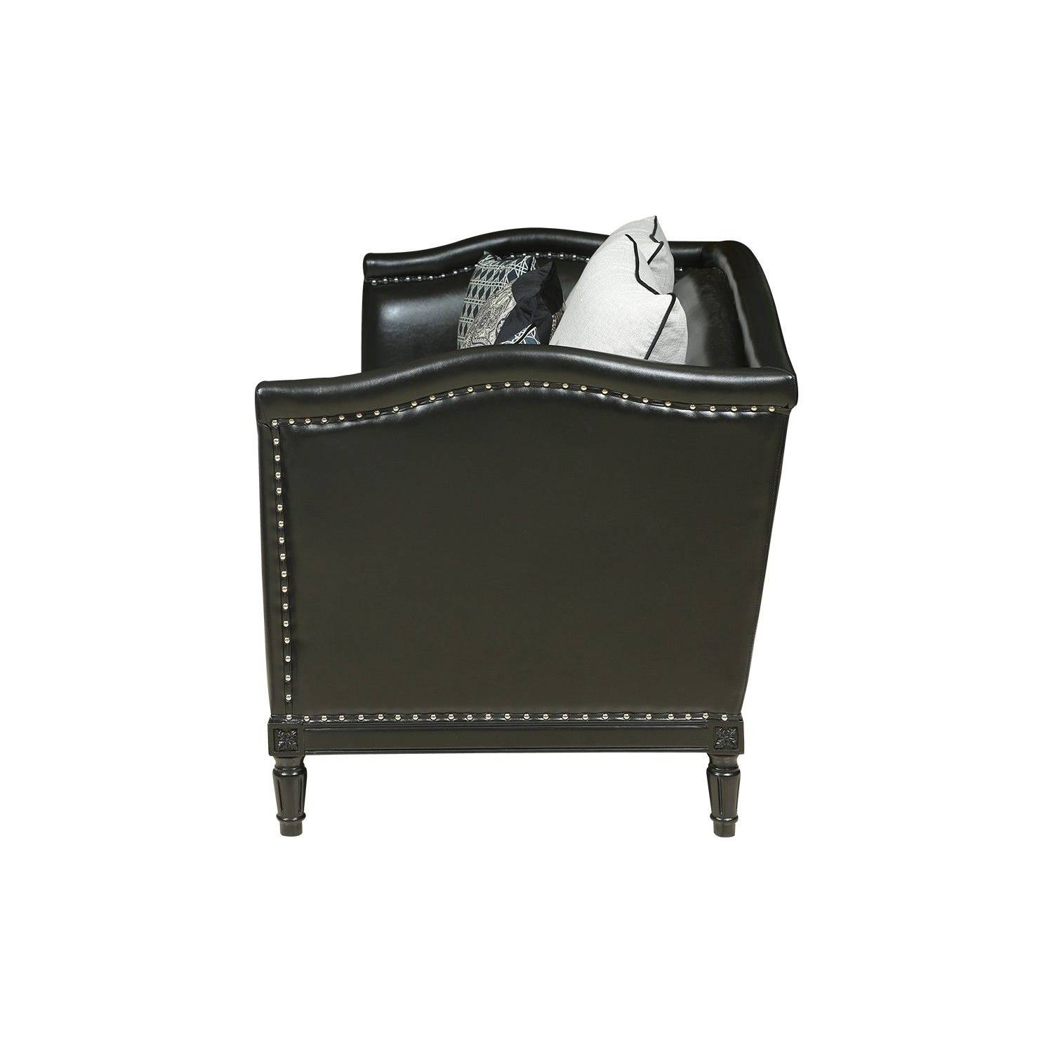 Pan Emirates Blackton 2 Seater Sofa Black Pan Emirates Blackton 2 Seater Sofa Black