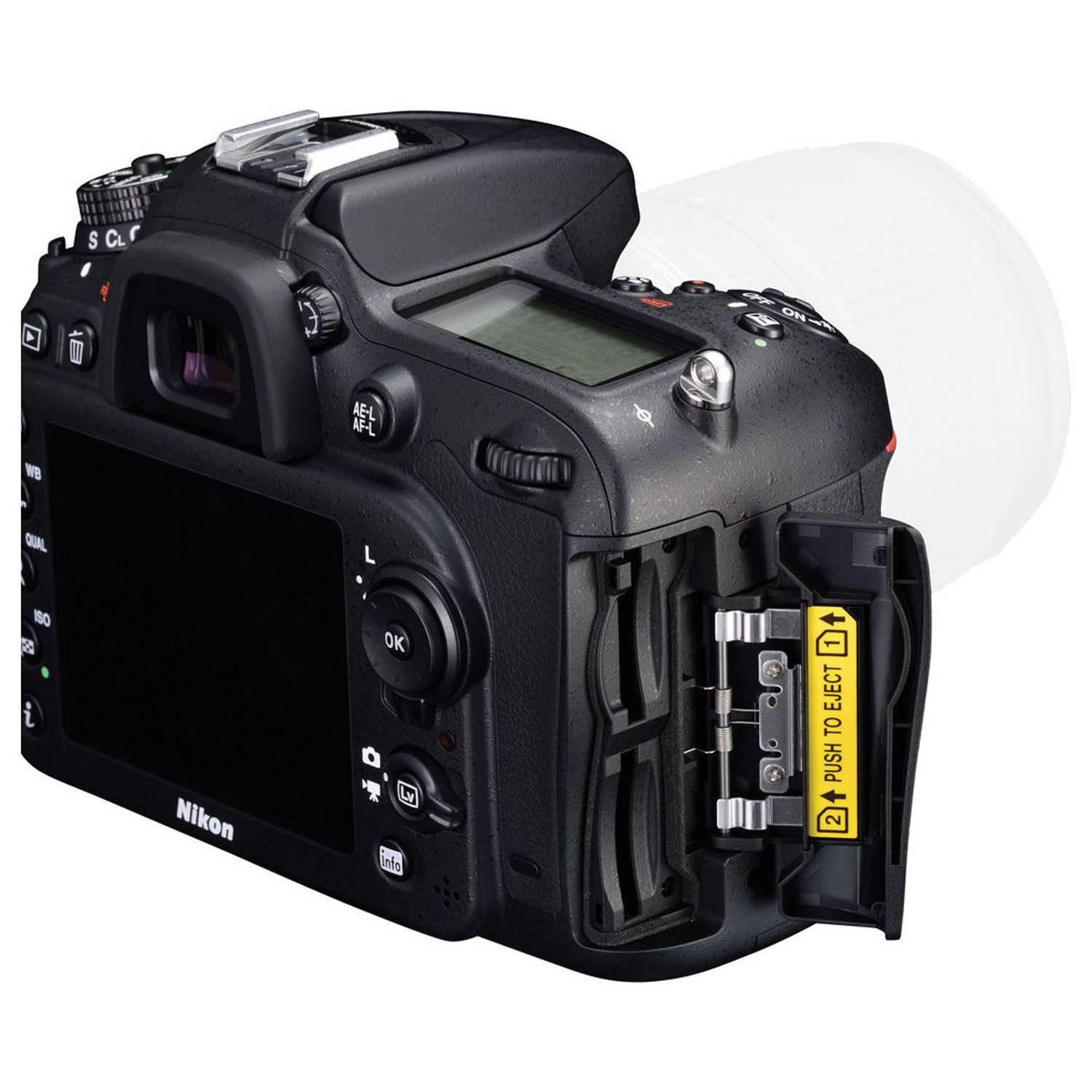 Nikon D7200 DSLR Camera Body Black + AF-P DX NIKKOR 18-55mm f/3.5-5.6G Lens Nikon D7200 DSLR Camera Body Black + AF-P DX NIKKOR 18-55mm f/3.5-5.6G Lens