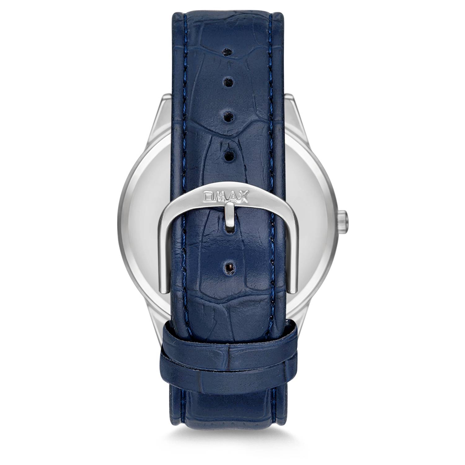 Omax Classic Series Blue Leather Analog Watch For Men JD01P64I Omax Classic Series Blue Leather Analog Watch For Men JD01P64I