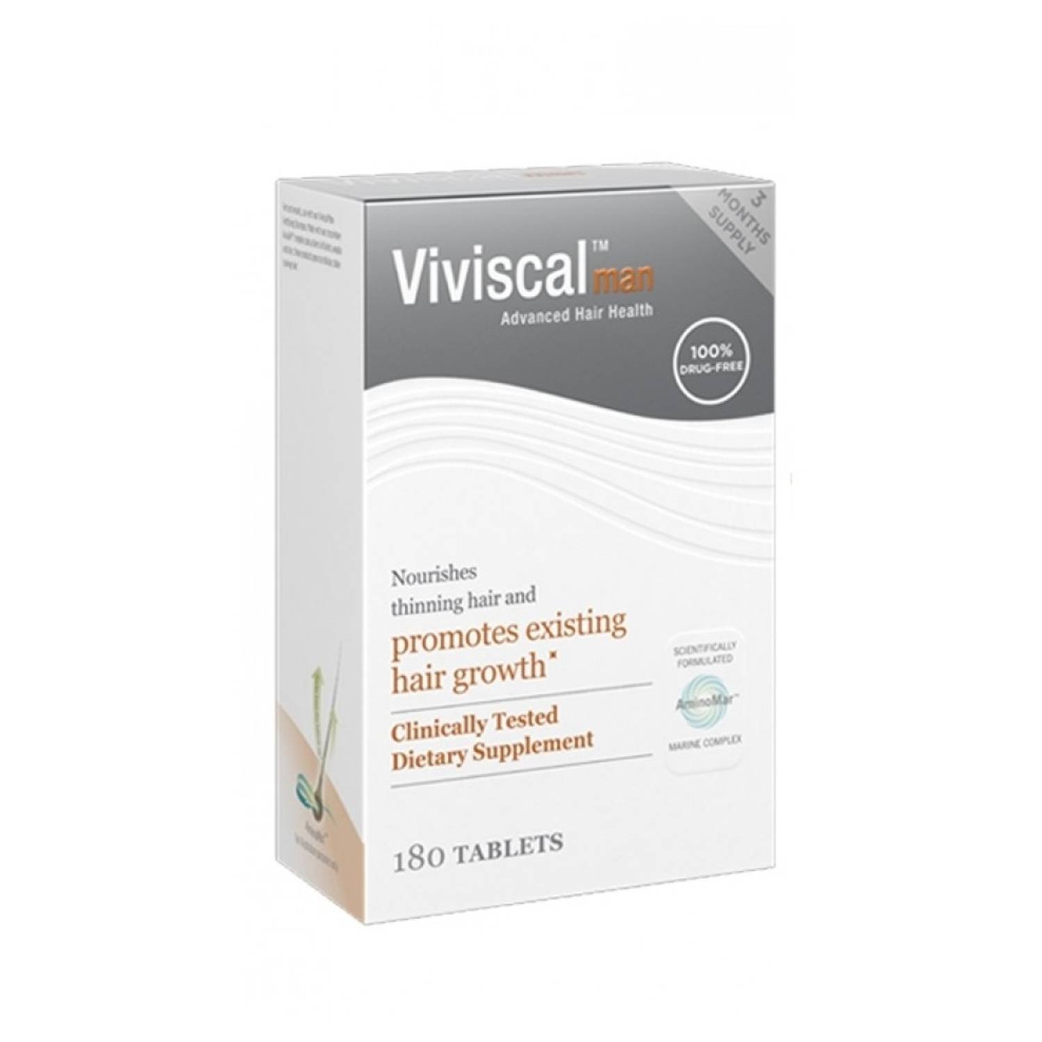 Viviscal Man Dietary Supplement 3 Month Supply 180 Tabs Viviscal Man Dietary Supplement 3 Month Supply 180 Tabs