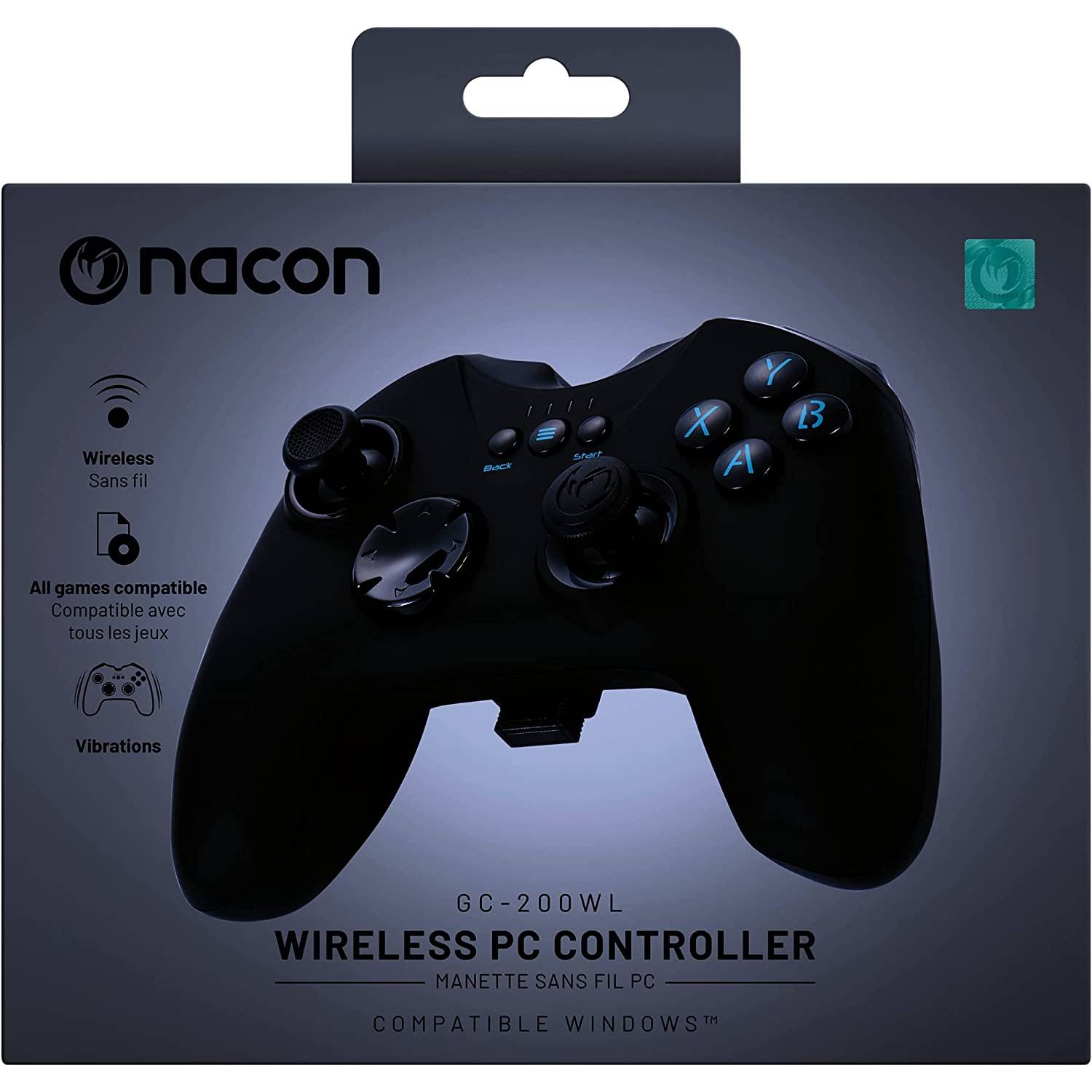 Nacon PCGC-200WL Wireless PC Game Controller Nacon PCGC-200WL Wireless PC Game Controller