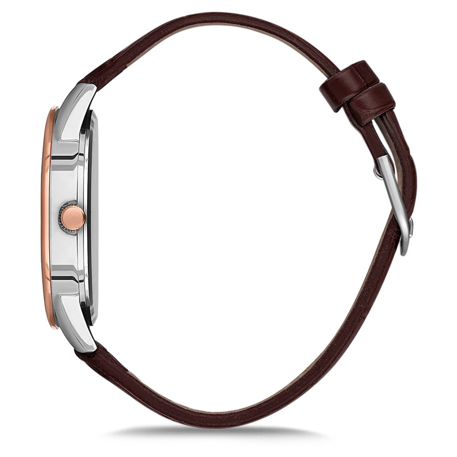 Omax Classic Series Brown Leather Analog Watch For Men JD01C35I Omax Classic Series Brown Leather Analog Watch For Men JD01C35I