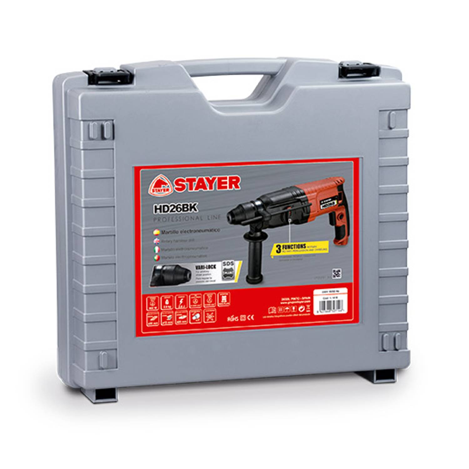 Stayer Rotary Hammer Sds Plus HD 26 B K Stayer Rotary Hammer Sds Plus HD 26 B K