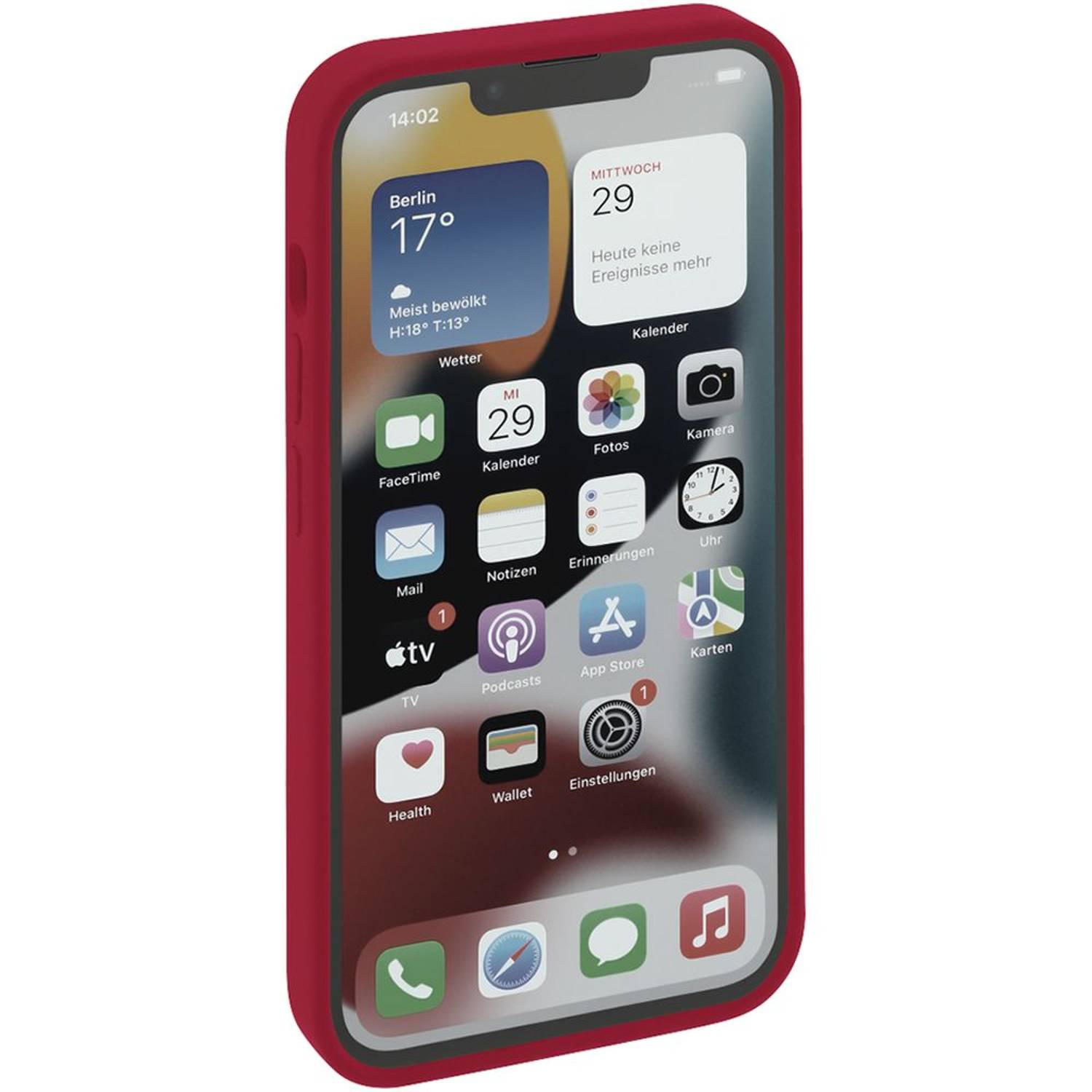 Hama MagCase Finest Feel Pro Case Red iPhone 14 Pro Max Hama MagCase Finest Feel Pro Case Red iPhone 14 Pro Max