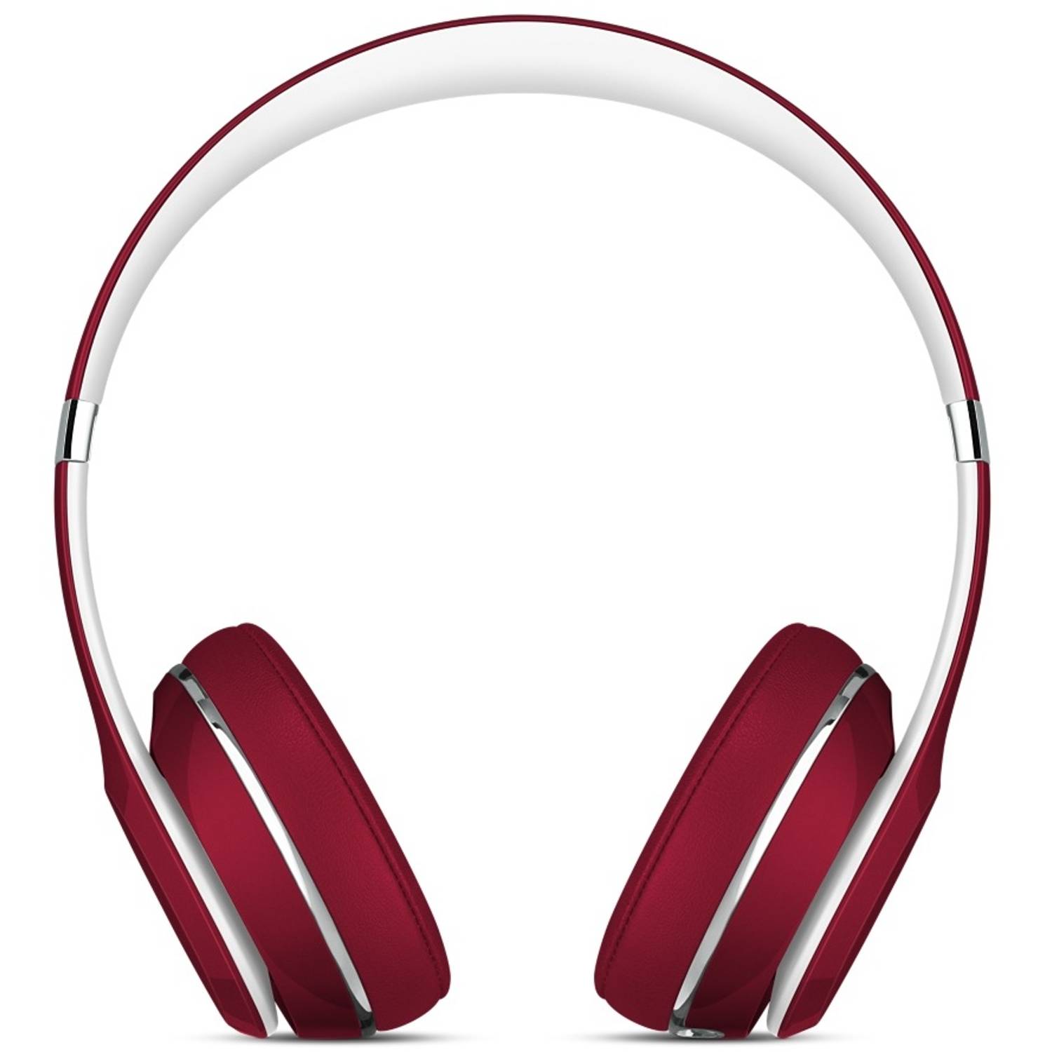 Beats Solo2 On Ear Headphones - Luxe Edition - Red Beats Solo2 On Ear Headphones - Luxe Edition - Red