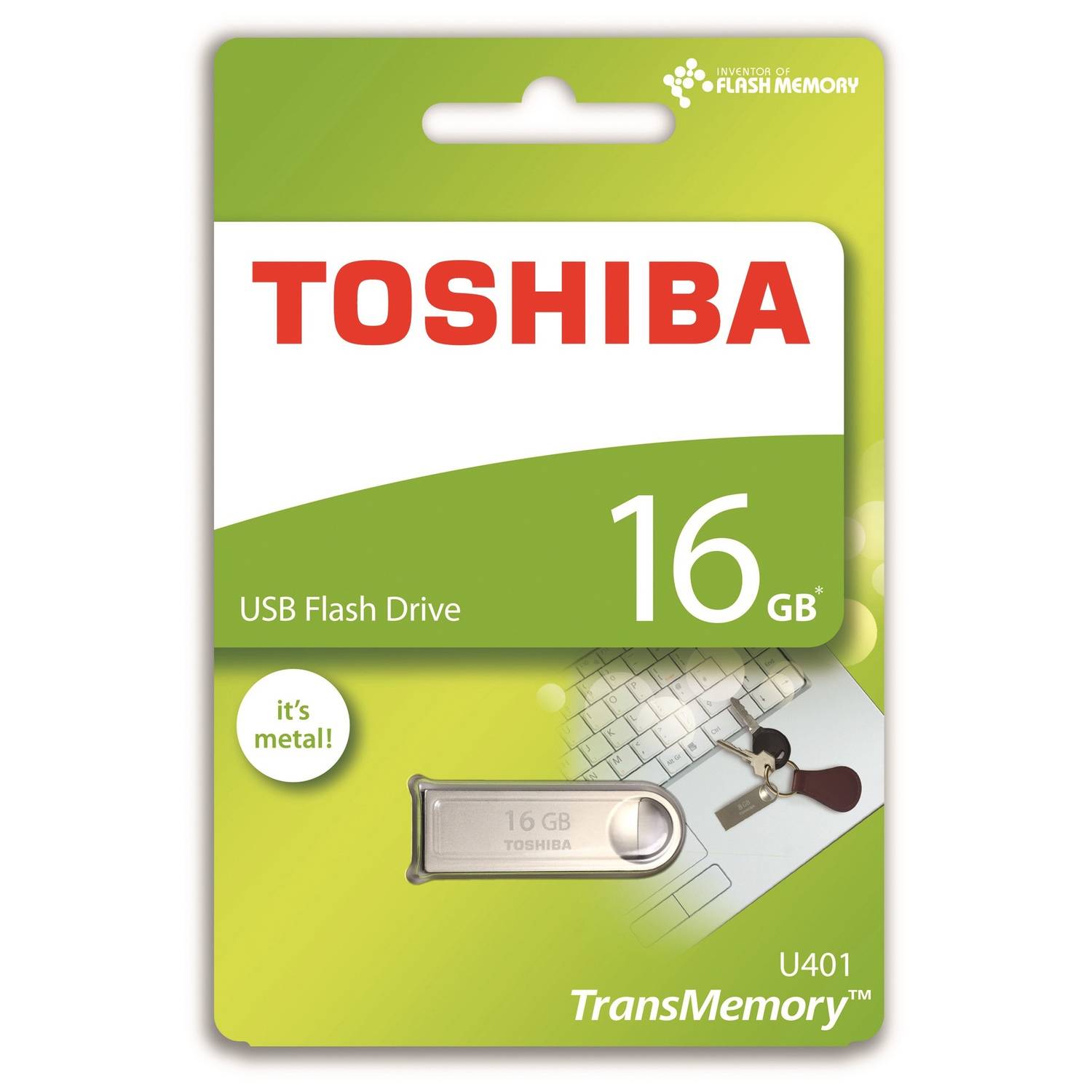 Toshiba TransMemory U401 USB 2.0 Flash Drive 16GB Toshiba TransMemory U401 USB 2.0 Flash Drive 16GB