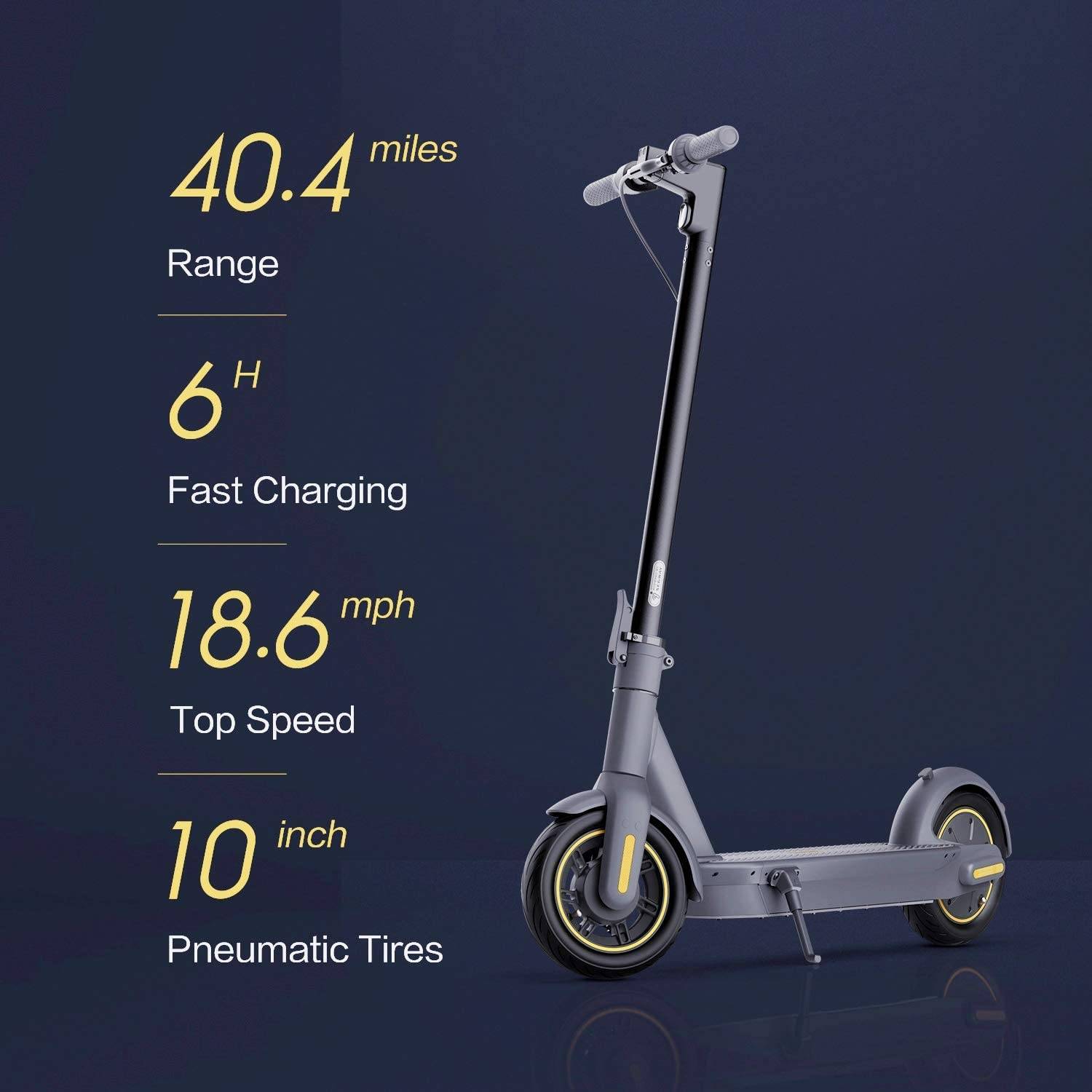 NInebot by Segway Max G30 Electric Scooter - High Power Motor NInebot by Segway Max G30 Electric Scooter - High Power Motor