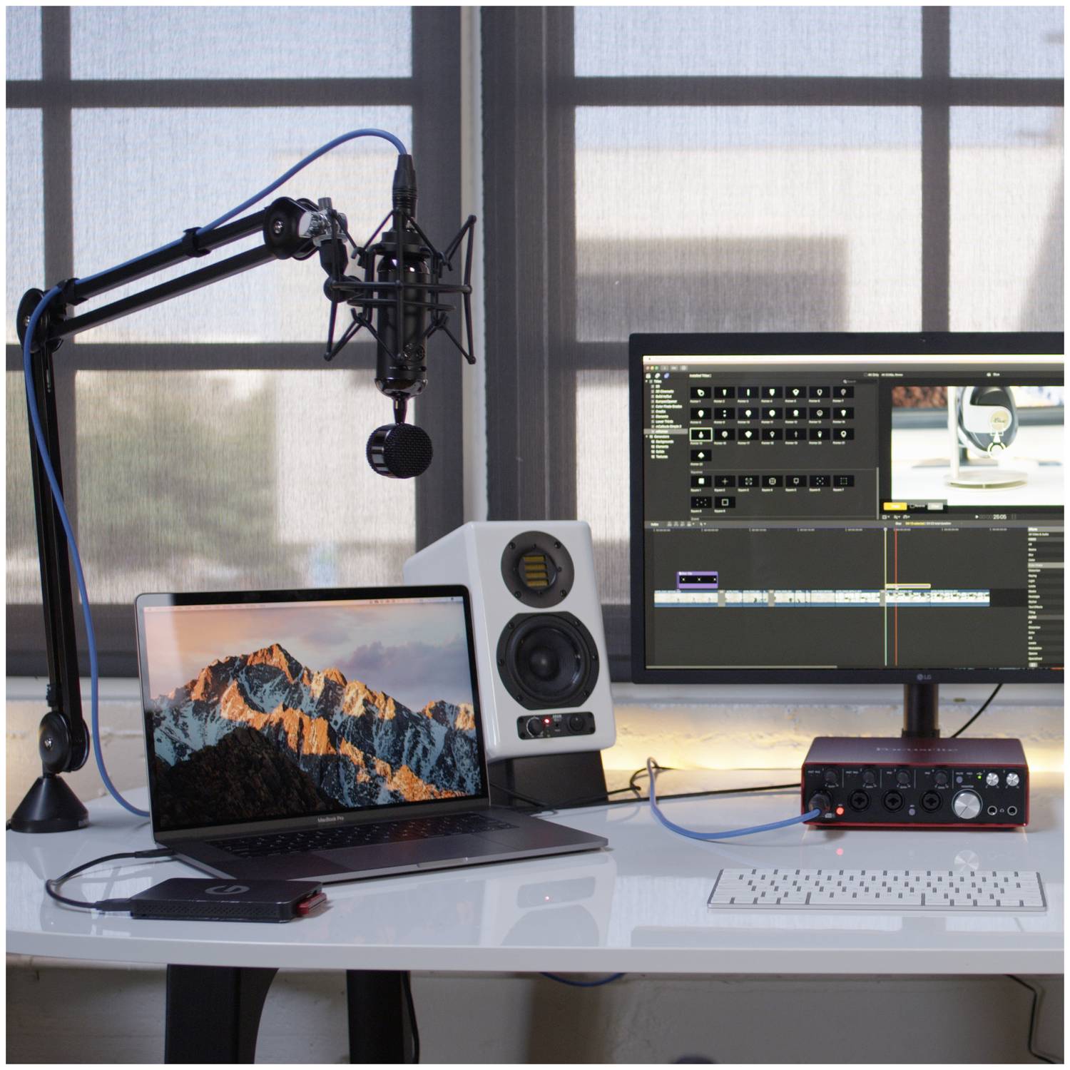 Blue Blackout Spark SL USB Microphone Blue Blackout Spark SL USB Microphone