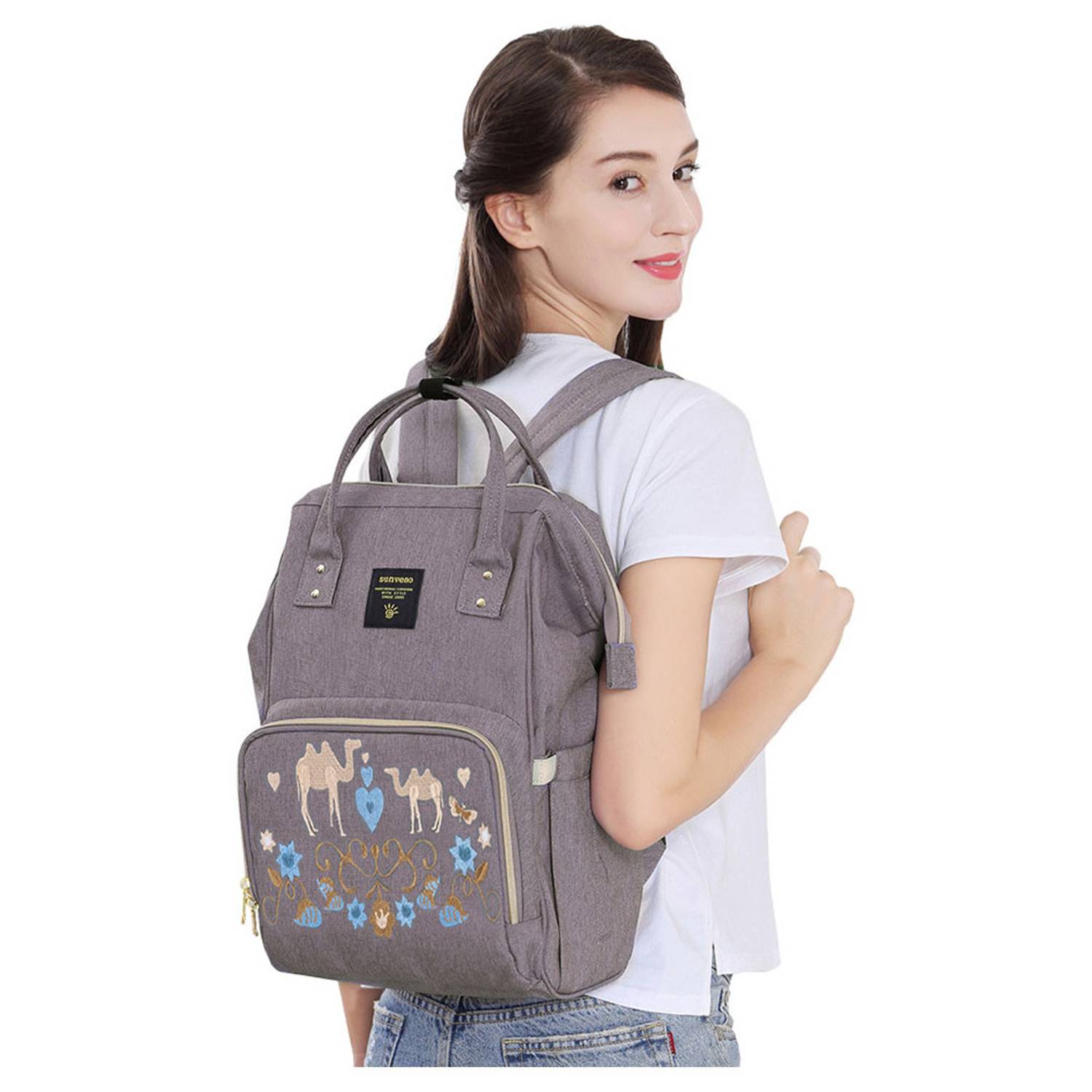 Sunveno Diaper Bag Gulf Exclusive Edition Grey Sunveno Diaper Bag Gulf Exclusive Edition Grey