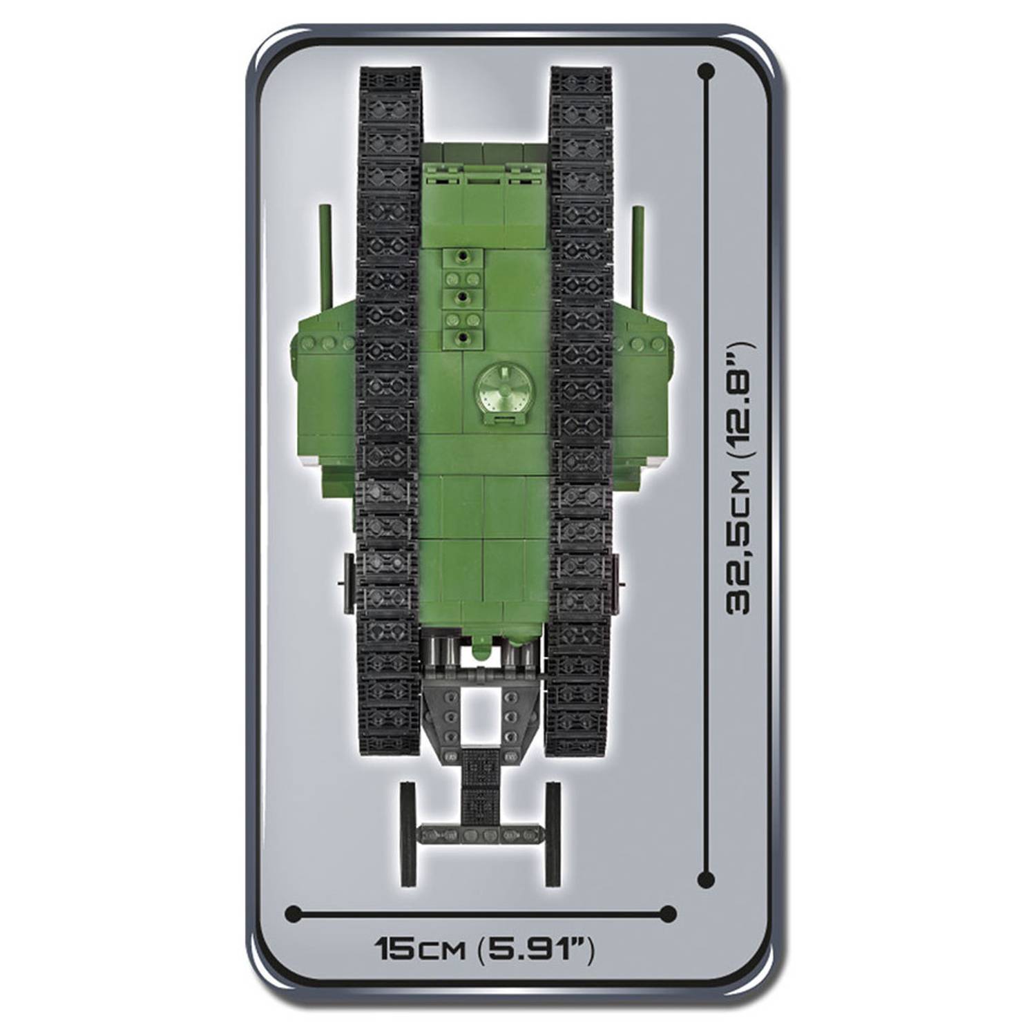 Cobi 600pcs Small Army Tank Mark I Cobi 600pcs Small Army Tank Mark I