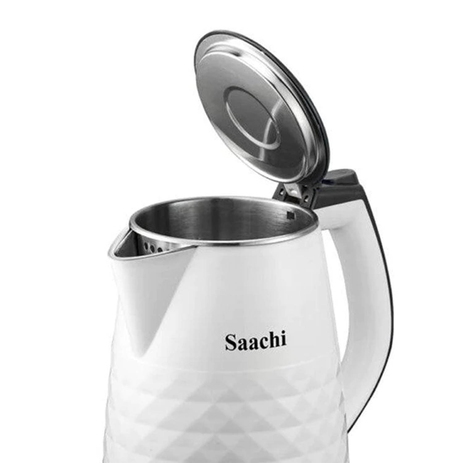 Saachi 1.8L Electric Kettle NL-KT-7750-WH With Automatic Shut-Off Saachi 1.8L Electric Kettle NL-KT-7750-WH With Automatic Shut-Off