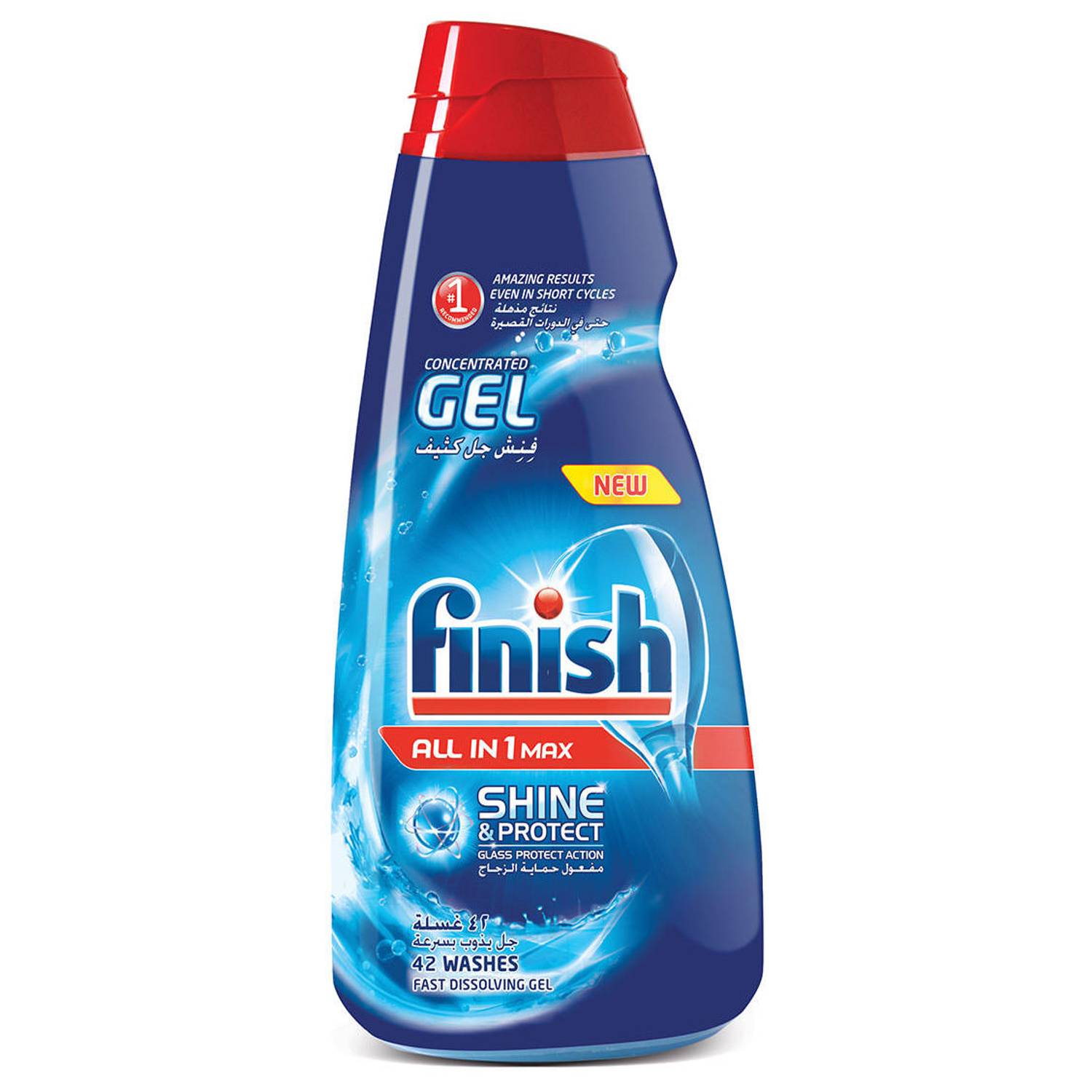 Finish Dishwasher Detergent Concentrated Gel Regular 1 Litres Finish Dishwasher Detergent Concentrated Gel Regular 1 Litres