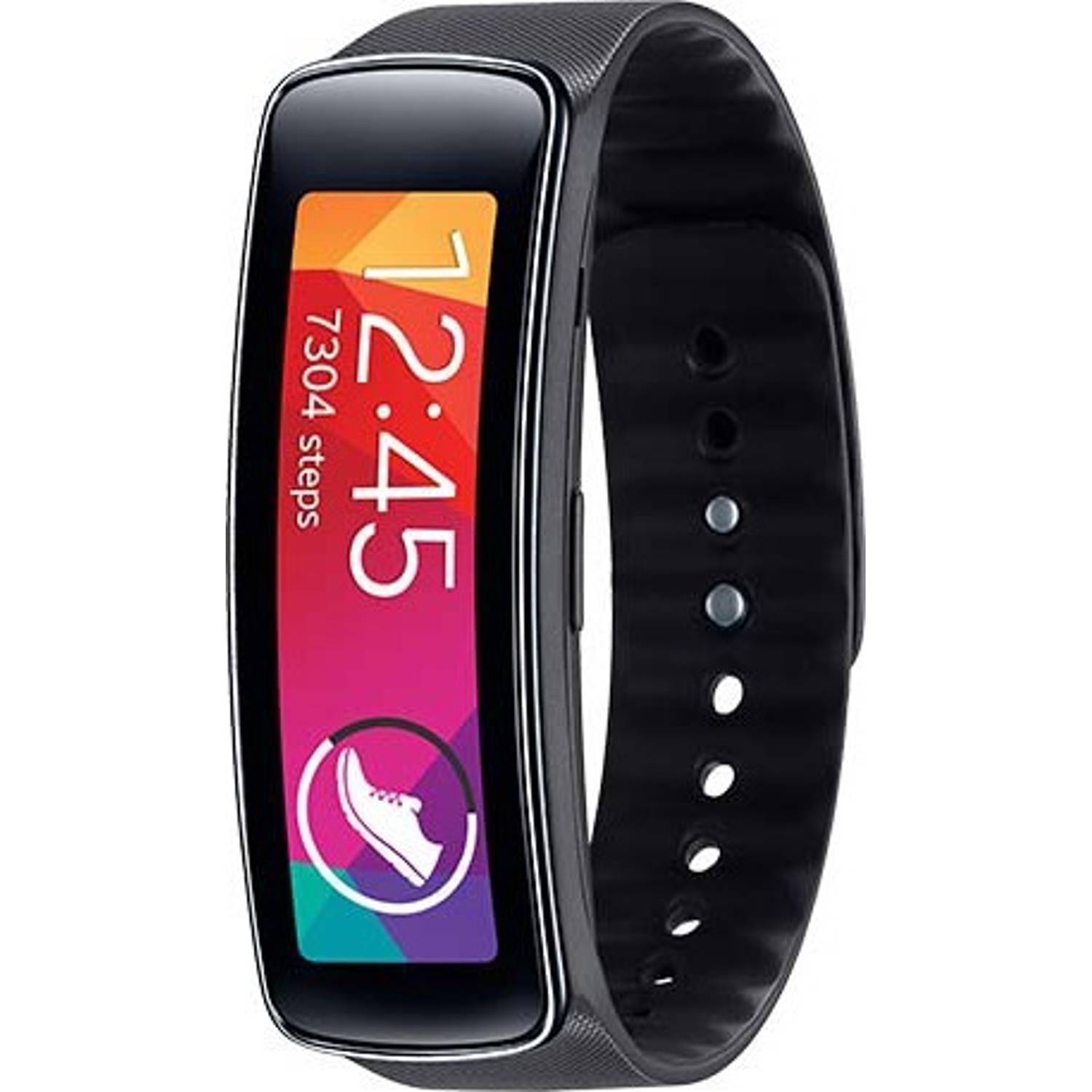 Samsung SMR3500ZKAXSGW Galaxy Gear Fit Fitness Band Black - Middle East Version Samsung SMR3500ZKAXSGW Galaxy Gear Fit Fitness Band Black - Middle East Version