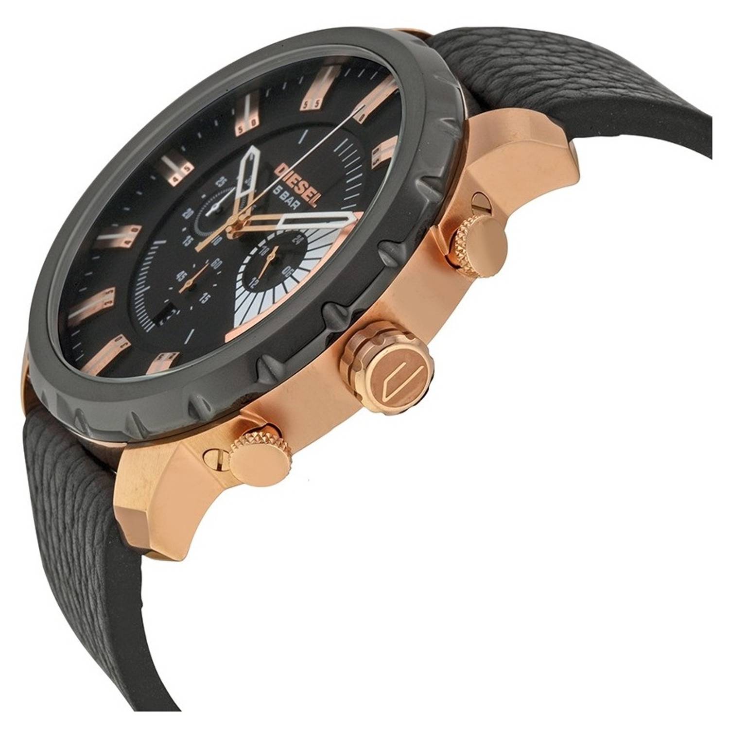 Diesel DZ4347 Chrono Stronghold Black Dial Men's Watch Diesel DZ4347 Chrono Stronghold Black Dial Men's Watch