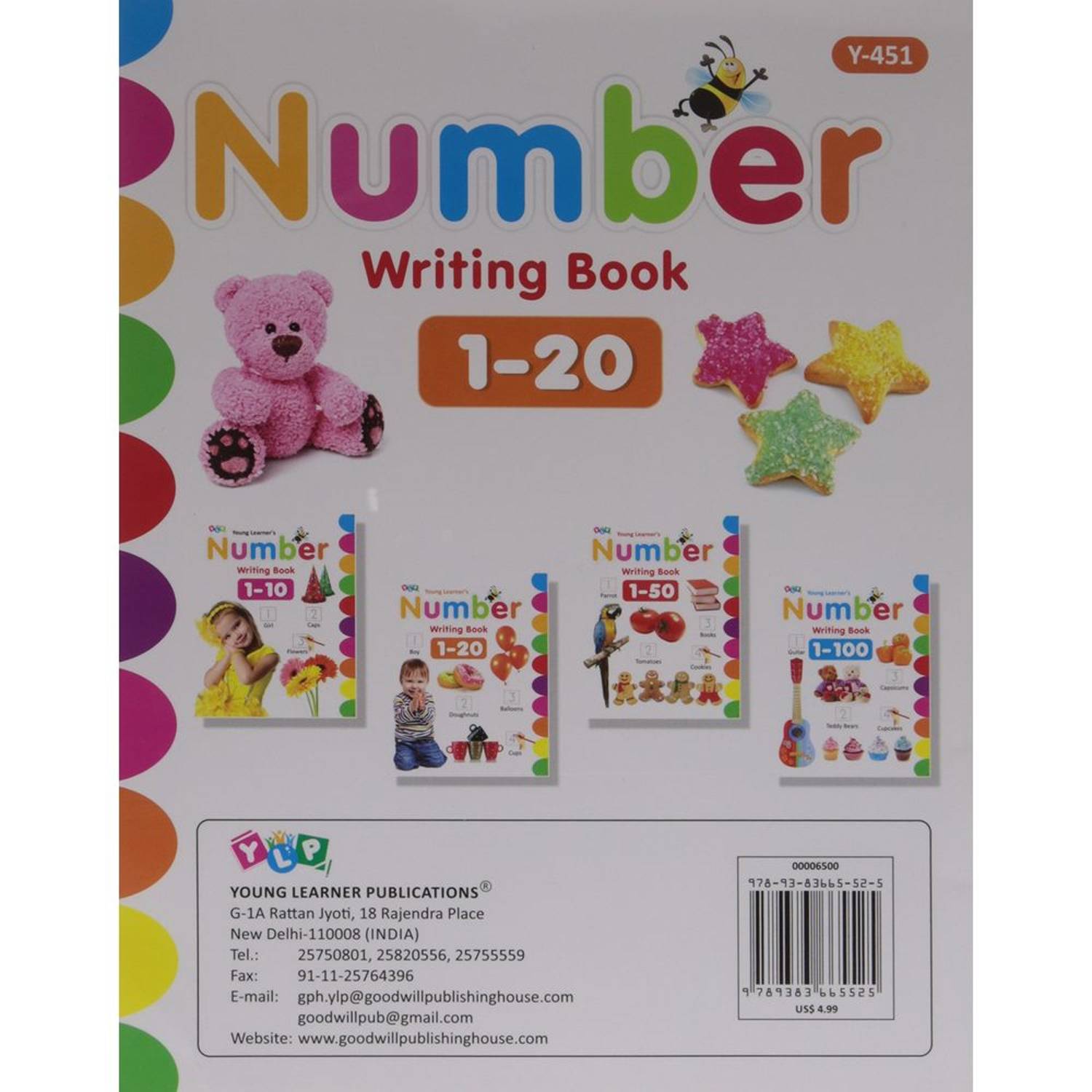 Number 1 To 20 Writing Book Number 1 To 20 Writing Book