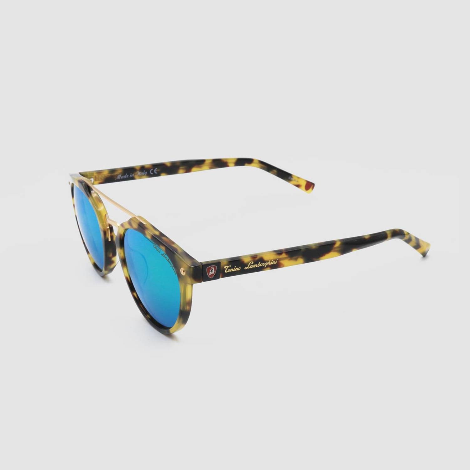 Tonino Lamborghini Tortoise Acetate Men Sunglasses TL-569-54 Tonino Lamborghini Tortoise Acetate Men Sunglasses TL-569-54