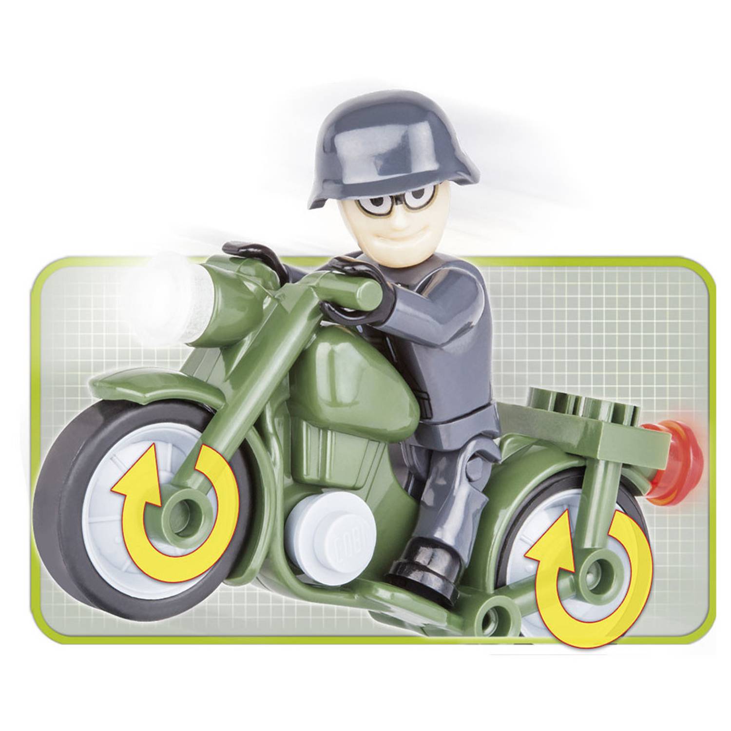 Cobi 55pcs Small Army 1942 BMW R75 Cobi 55pcs Small Army 1942 BMW R75