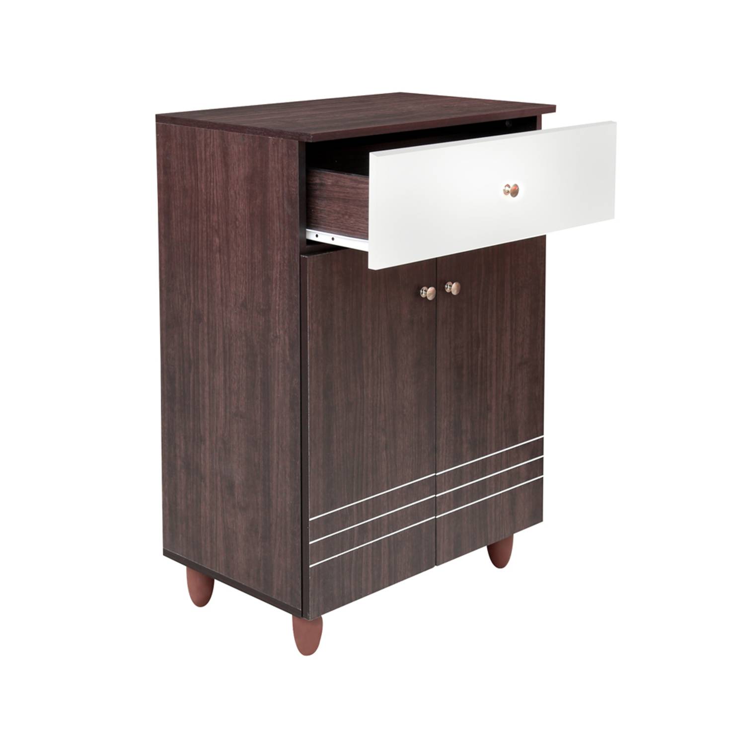 Natty 2 Door Shoe Cabinet & Drawer Natty 2 Door Shoe Cabinet & Drawer
