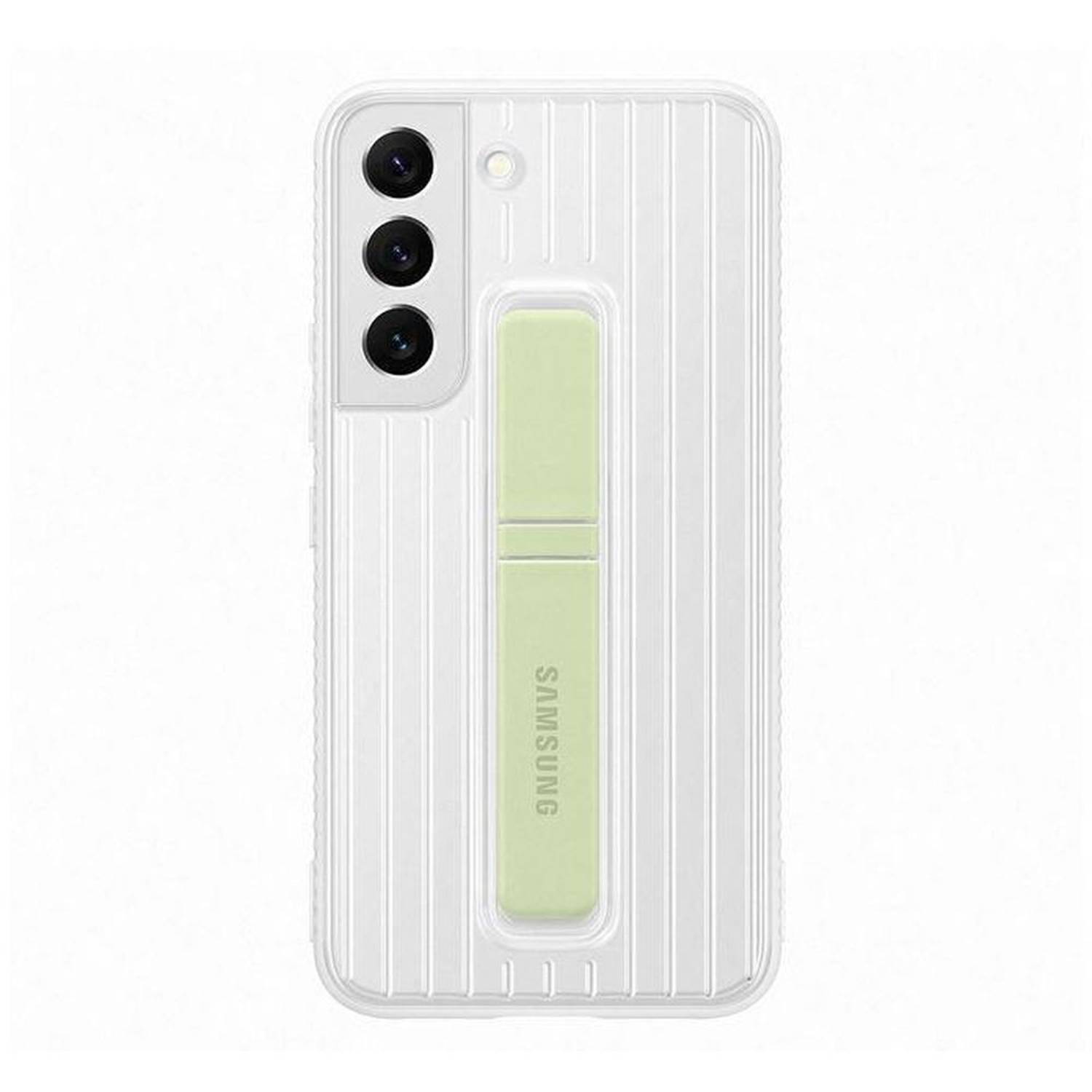 Samsung Protective Standing Cover White Galaxy S22 Samsung Protective Standing Cover White Galaxy S22