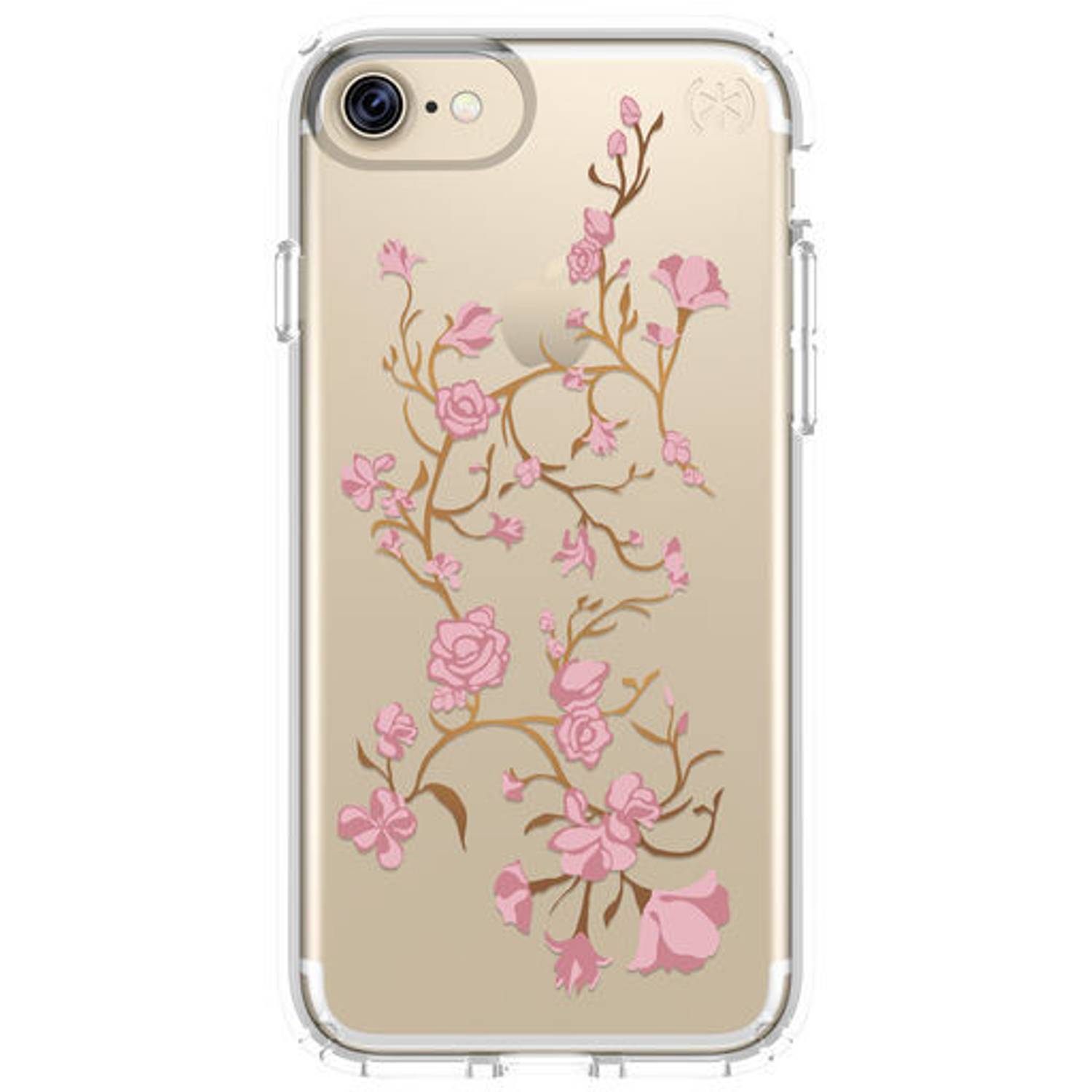 Speck iPhone 7 Case Presidio Clear With Graphics Goldenblossom Pink/Clear - 799915754 Speck iPhone 7 Case Presidio Clear With Graphics Goldenblossom Pink/Clear - 799915754