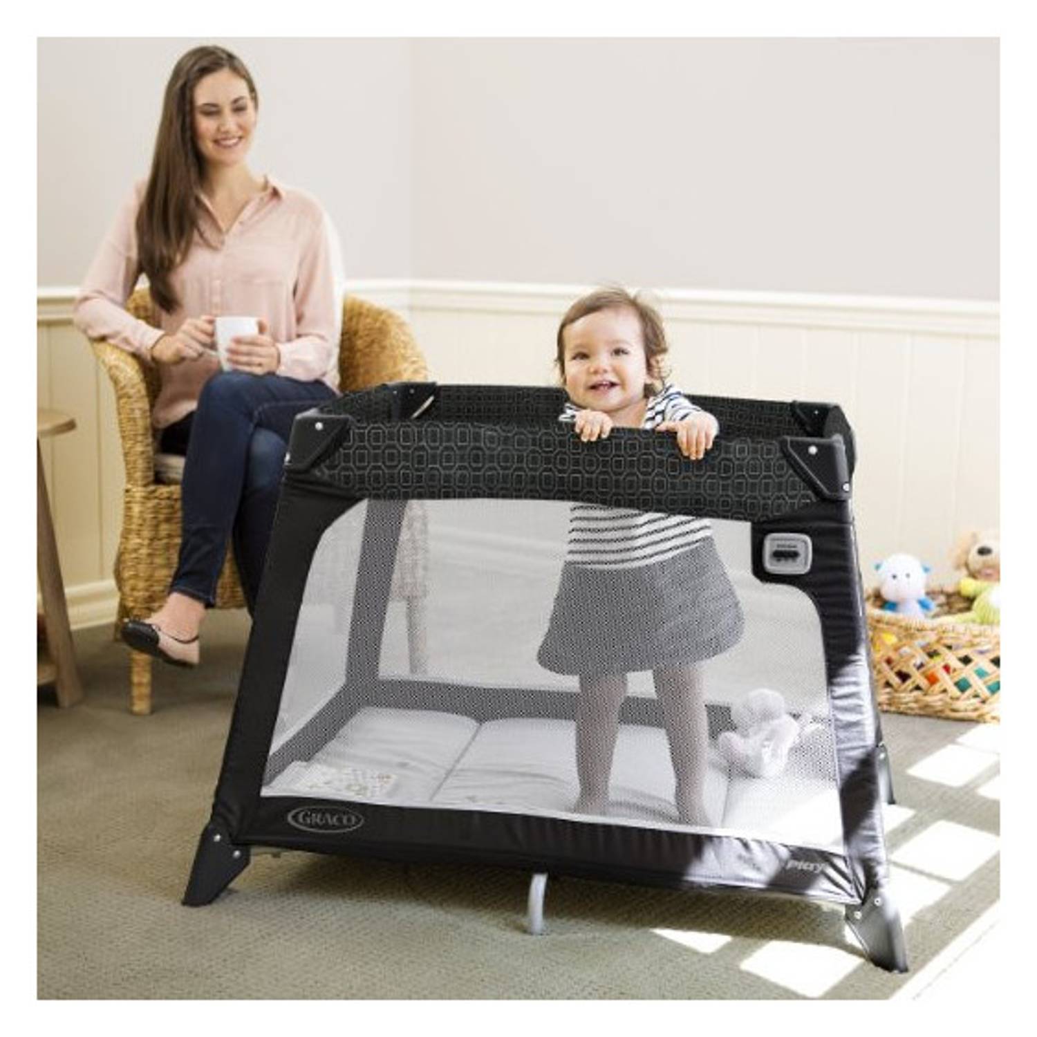 Graco Pack N Play Nimble Nook Pierce Travel Cot Graco Pack N Play Nimble Nook Pierce Travel Cot