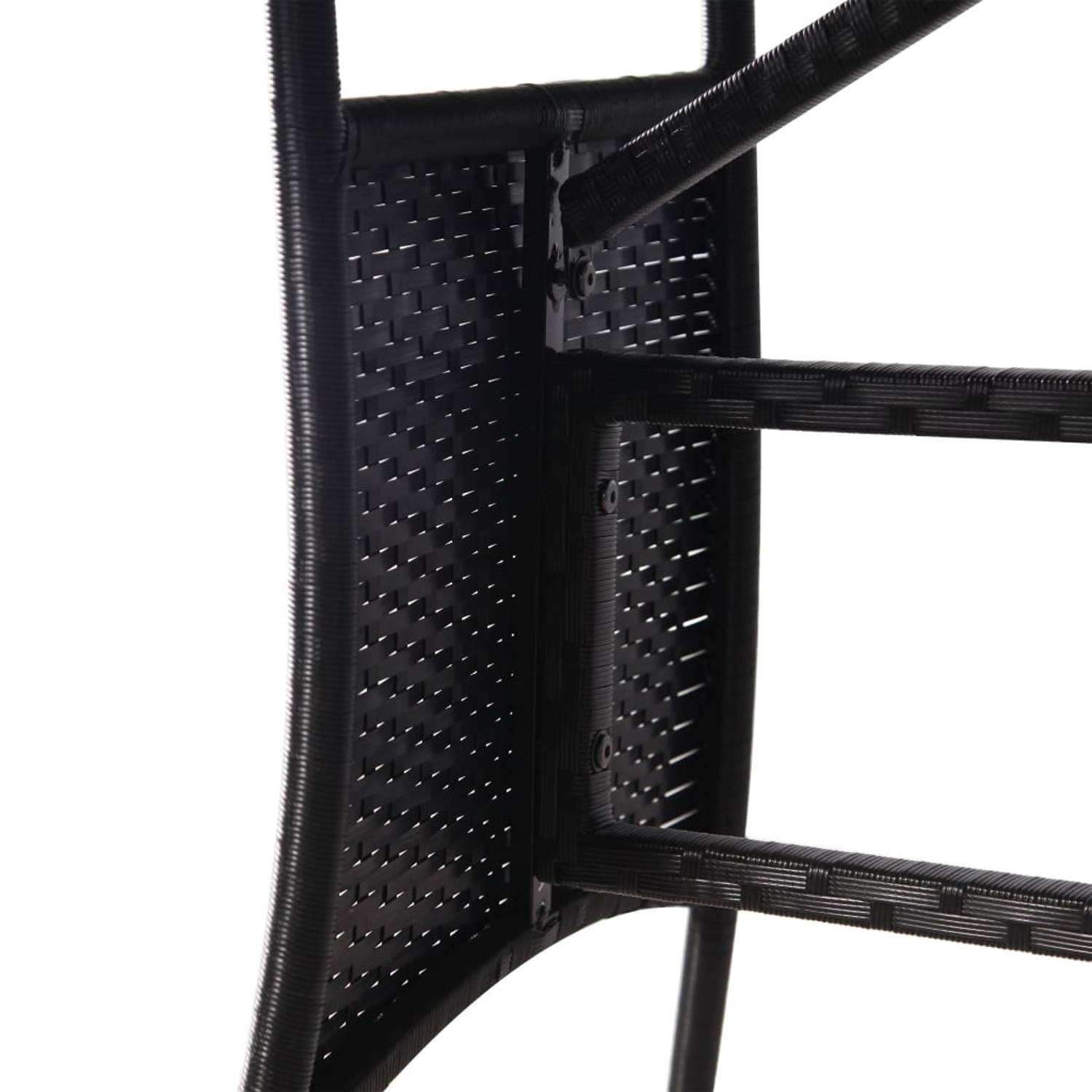 Vidaxl Garden Table Black 170x80x74 Cm Poly Rattan Vidaxl Garden Table Black 170x80x74 Cm Poly Rattan