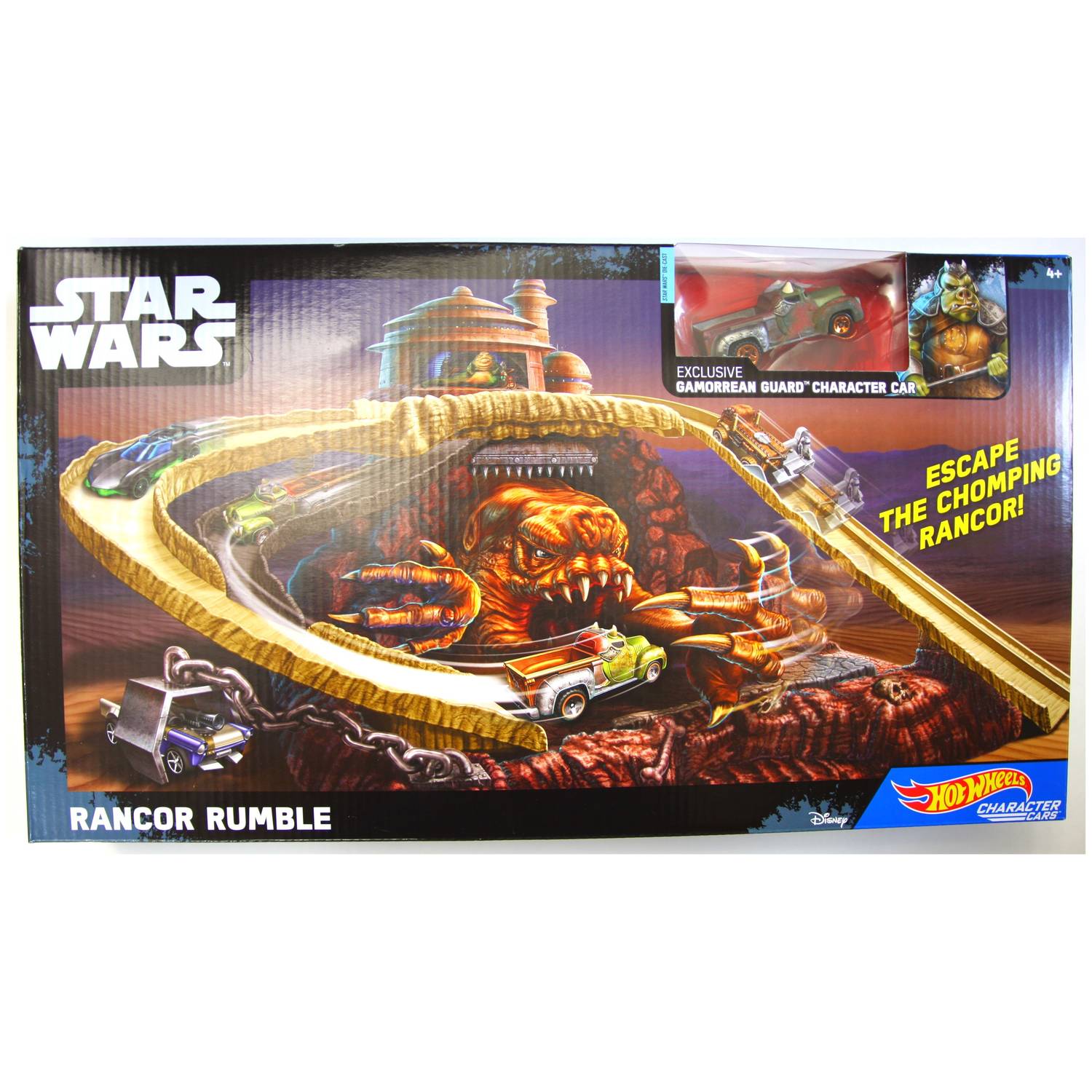 Hot Wheels 887961285727 Star Wars Rancor Rumble Track Set with Gamorrean Guard Car Hot Wheels 887961285727 Star Wars Rancor Rumble Track Set with Gamorrean Guard Car