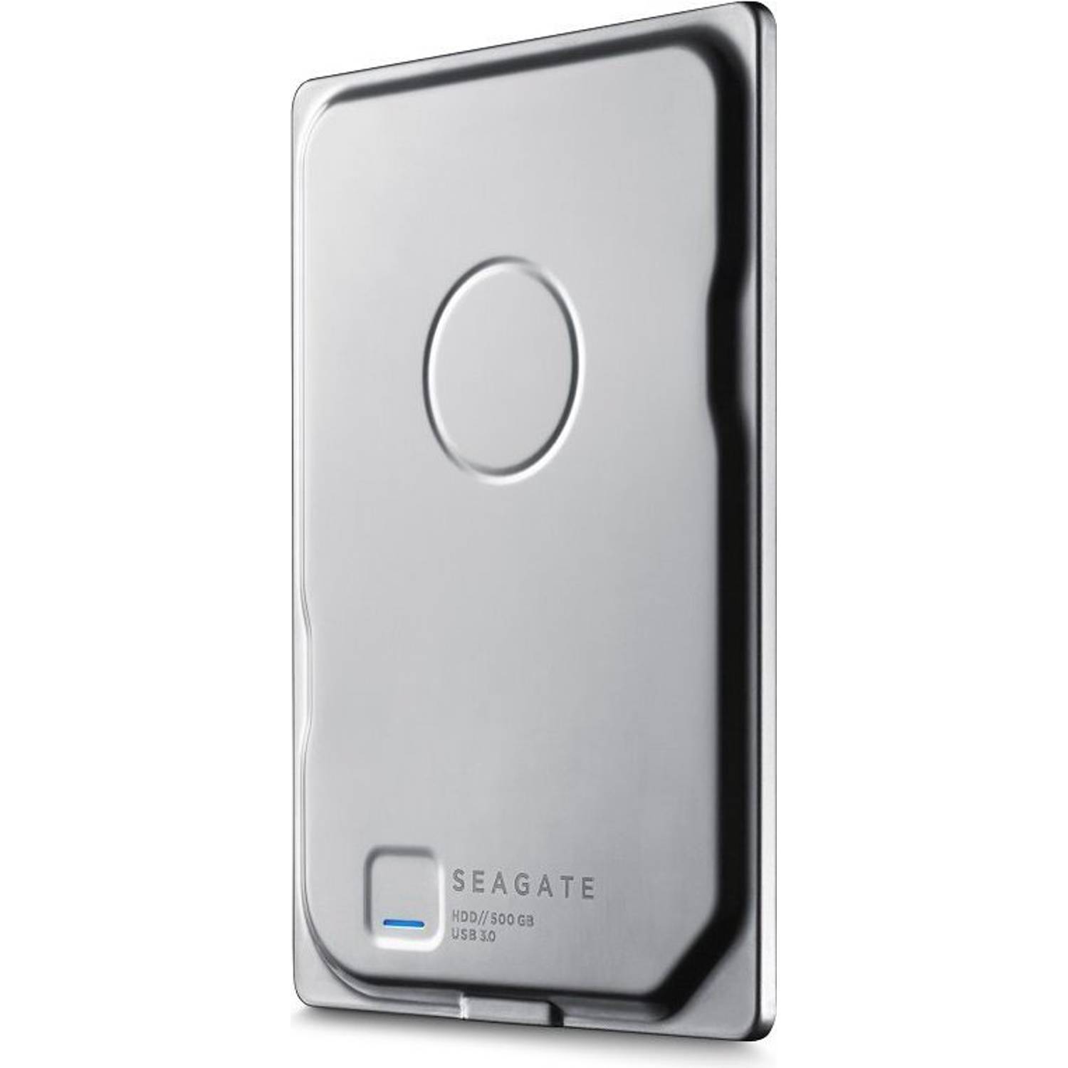 Seagate STDZ500400 Seven Portable USB3.0 Hard Drive 500GB Silver Seagate STDZ500400 Seven Portable USB3.0 Hard Drive 500GB Silver