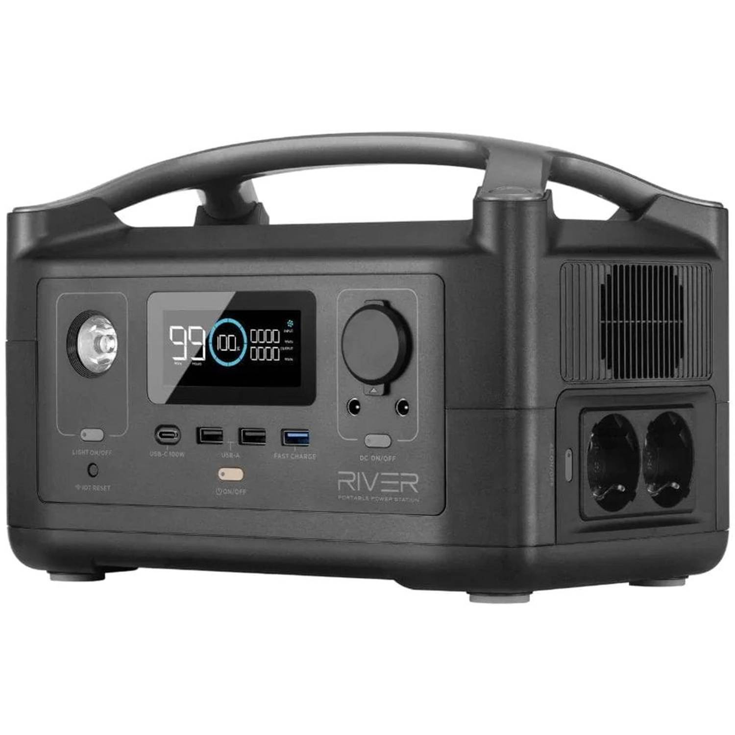 إيكوفلو ريفير محطة طاقة أسود إيكوفلو ريفير محطة طاقة أسود