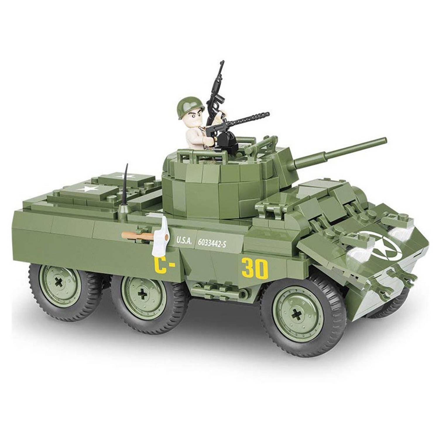 Cobi 370pcs Small Army M8 Greyhound Cobi 370pcs Small Army M8 Greyhound