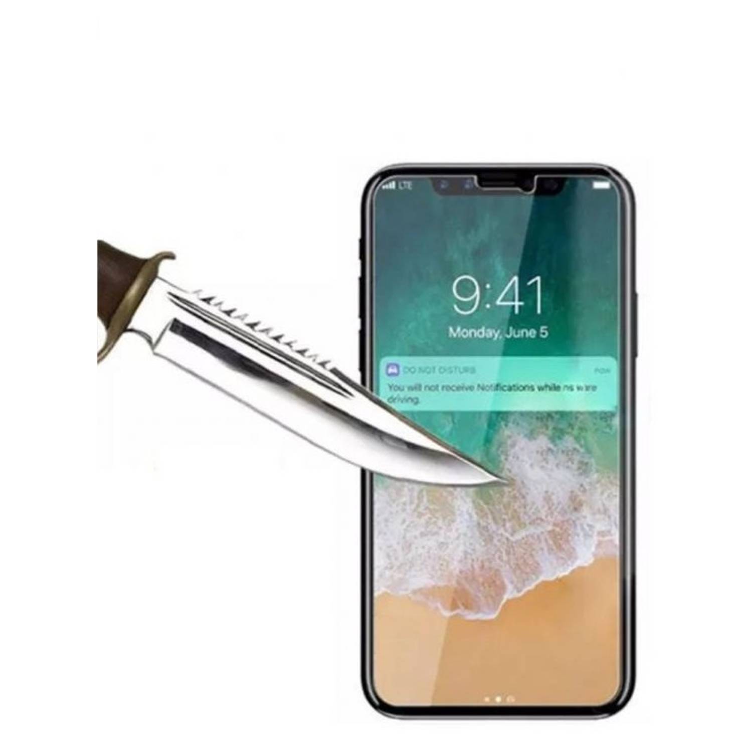 We Tempered Glass Screen Protector For Apple iPhone X - WE009IX We Tempered Glass Screen Protector For Apple iPhone X - WE009IX