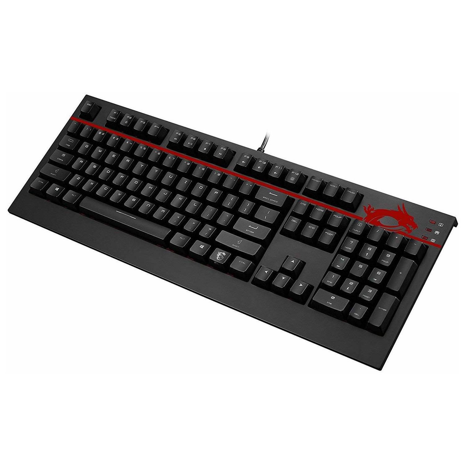 MSI GK701 Mechanical Wired Gaming Keyboard Black S1104US220CL4 MSI GK701 Mechanical Wired Gaming Keyboard Black S1104US220CL4