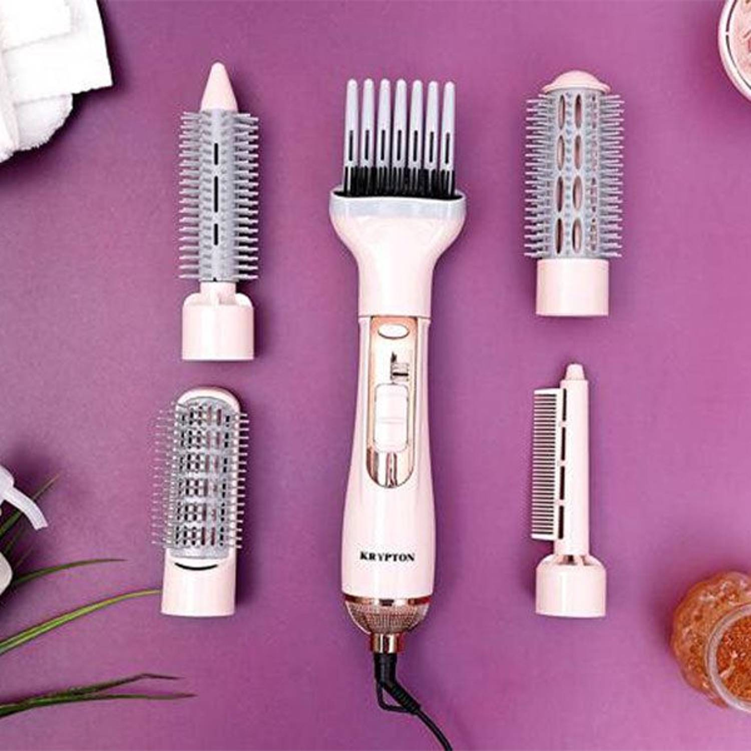 Krypton 7 In 1 Hair Styler Brush Krypton 7 In 1 Hair Styler Brush